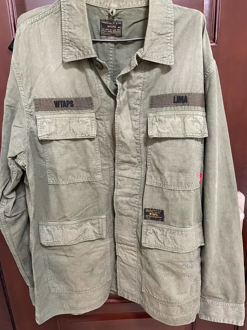 Wtaps Wtaps Military green military style jacket Size US L / EU 52-54 / 3 - 1 Thumbnail