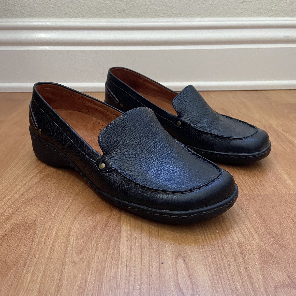 Naturalizer Naturalizer Women’s Black Slip On Shoes Size 10W Size US 10 / IT 40 - 1 Thumbnail
