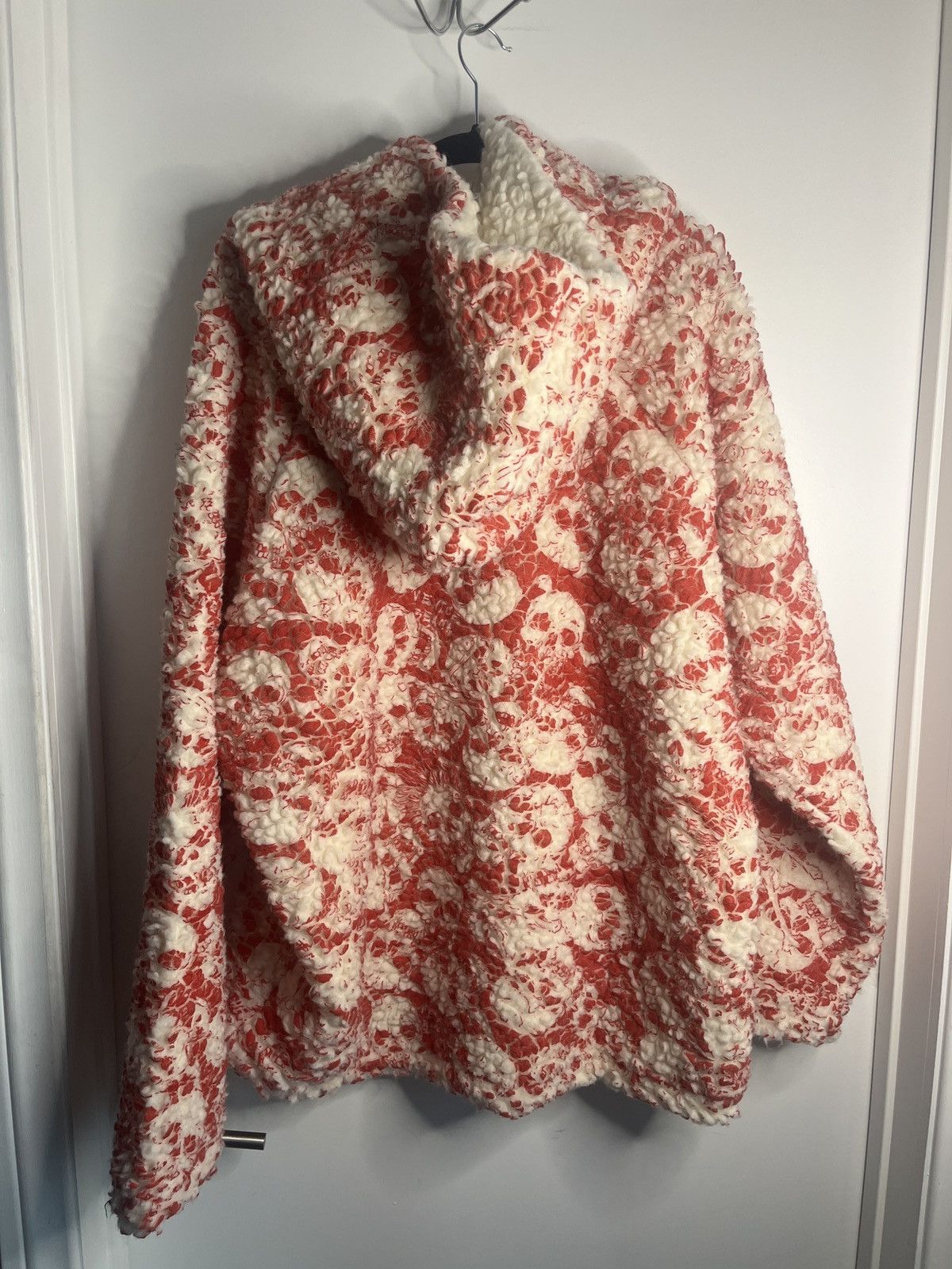 ERL NWT ERL Skull Printed Vintage Sherpa Fleece Hoodie 2XL Size US XXL / EU 58 / 5 - 2 Thumbnail