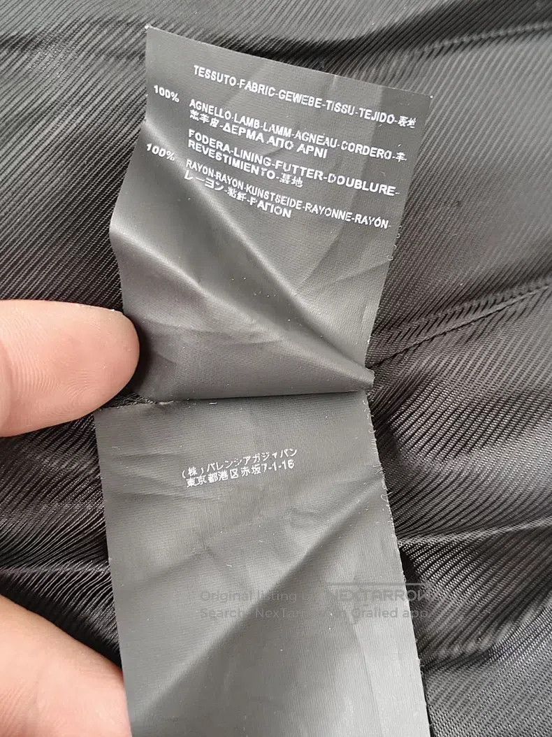 Balenciaga Balenciaga Black biker leather jacket Size S / US 4 / IT 40 - 9 Thumbnail
