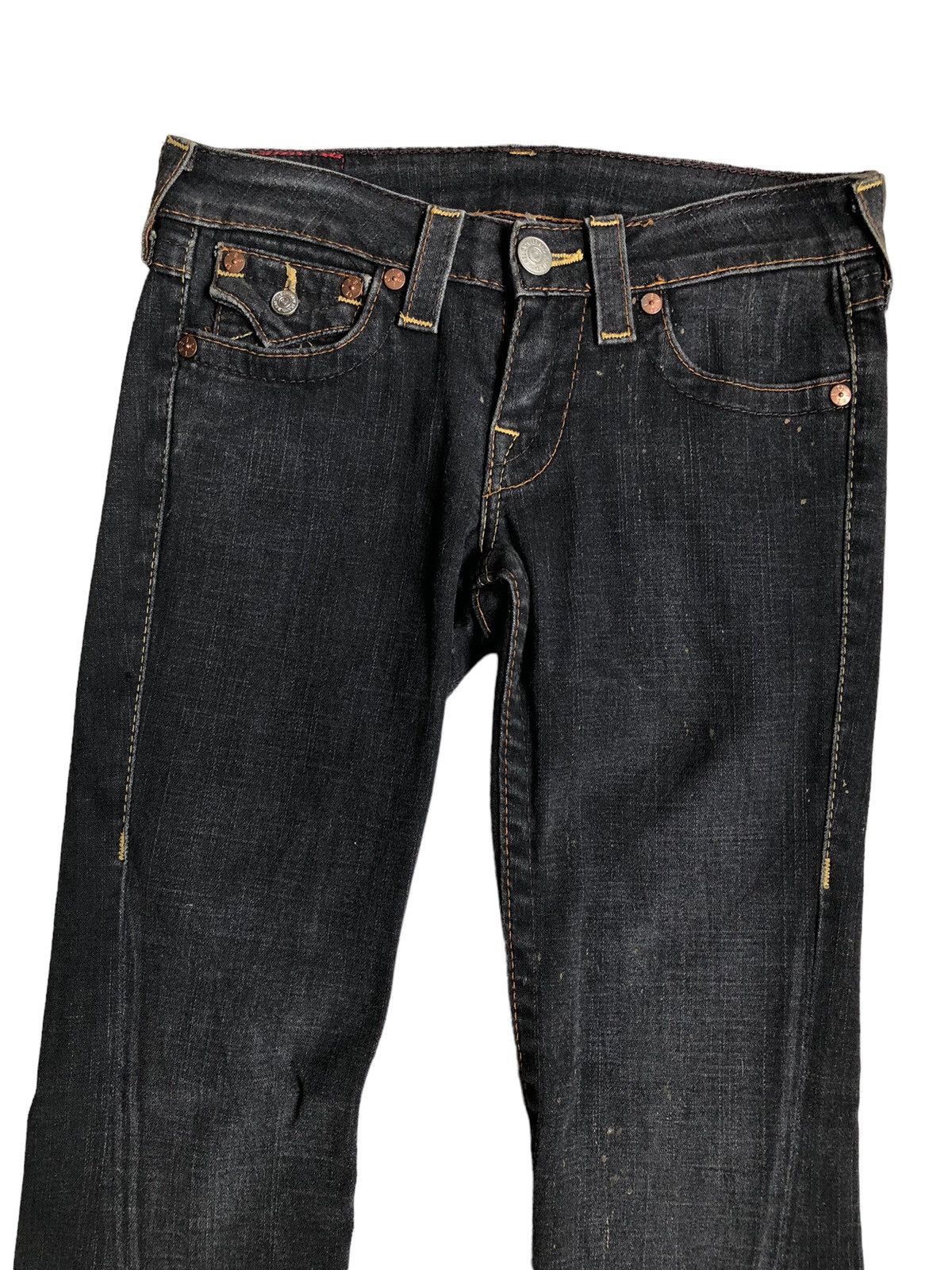 Rock Revival × True Religion True Religion Joey spiral cut flared denim pants Size 28" / US 6 / IT 42 - 6 Thumbnail