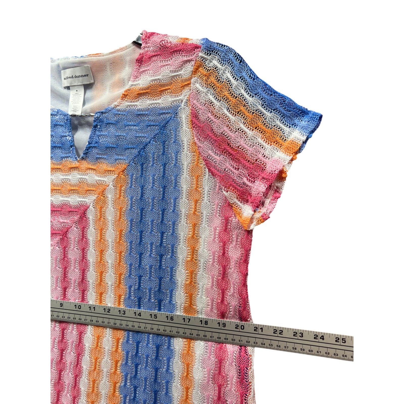 Other Alfred Dunner - Paradise Island - Women's Keyhole Neck Short Size M / US 6-8 / IT 42-44 - 6 Thumbnail