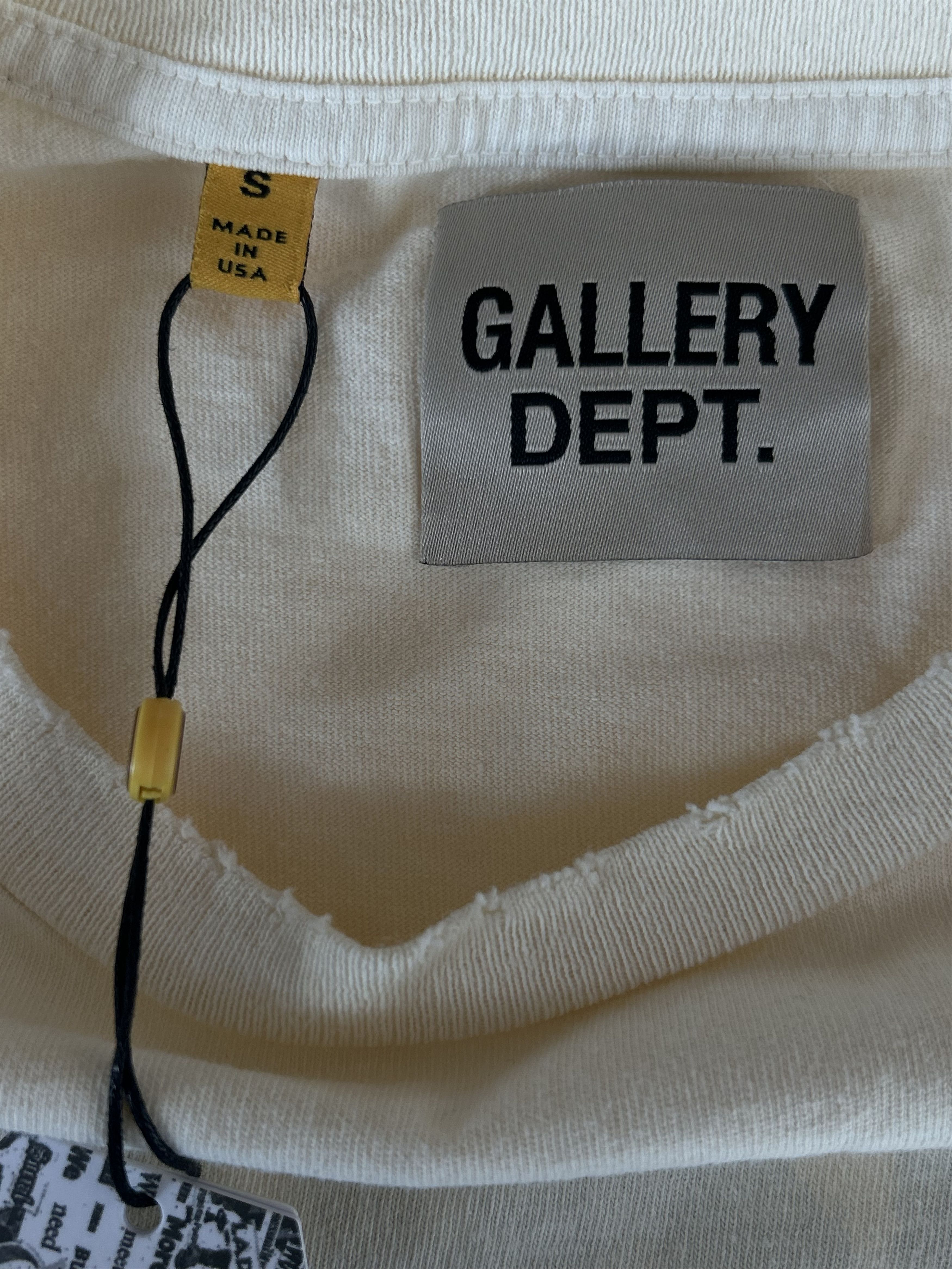 Gallery Dept. White & Blue Student Coach Reversible Logo T-Shirt Size US S / EU 44-46 / 1 - 3 Thumbnail