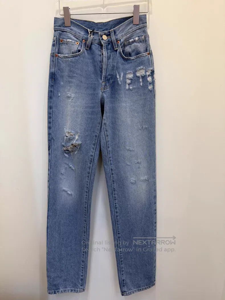 Vetements VETEMENTS Size XS Ladies Denim Jeans Size 23" - 2 Thumbnail