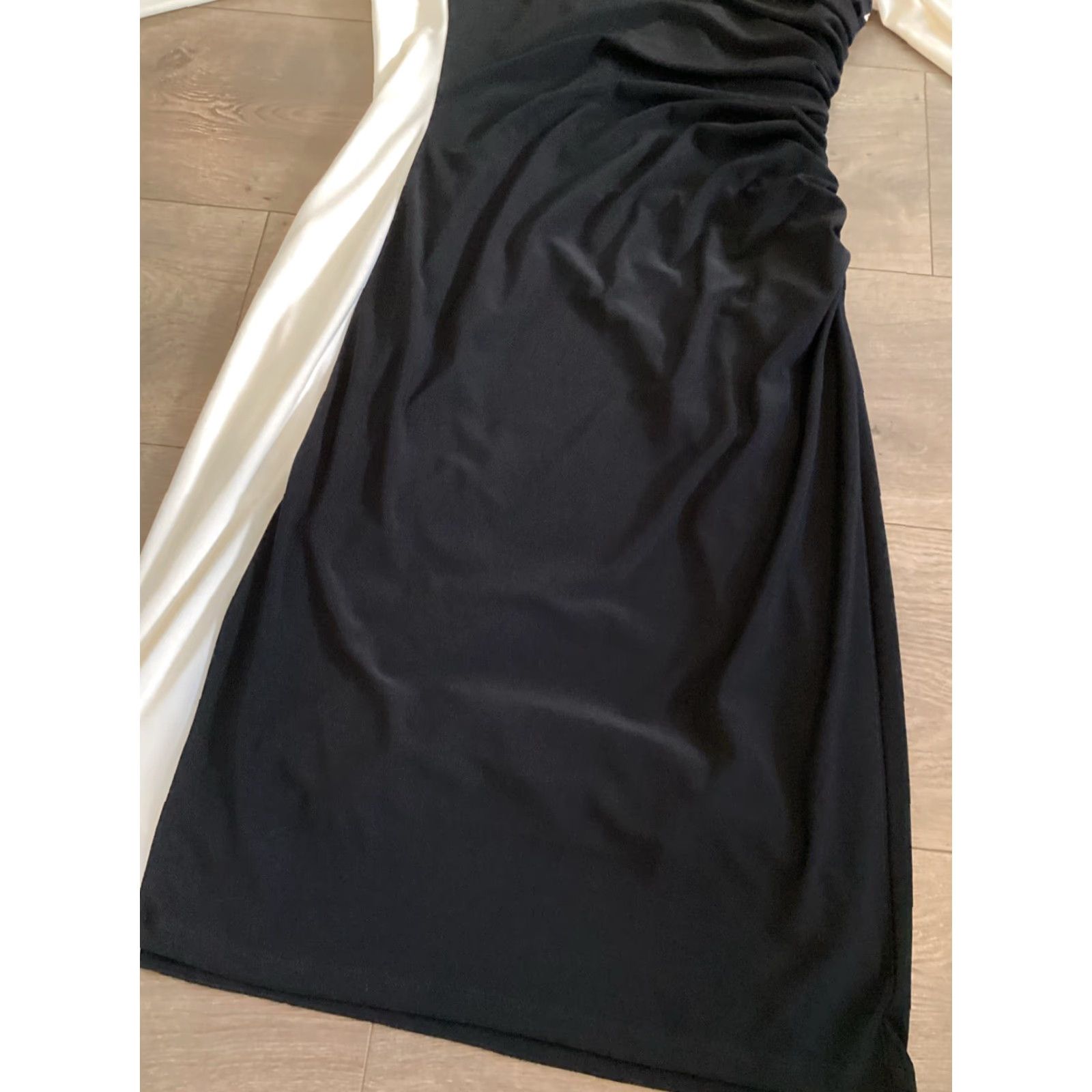 Ralph Lauren Lauren Ralph Lauren Woman's 10 Sheath Dress Sleeveless Black White Color Size L / US 10 / IT 46 - 2 Thumbnail