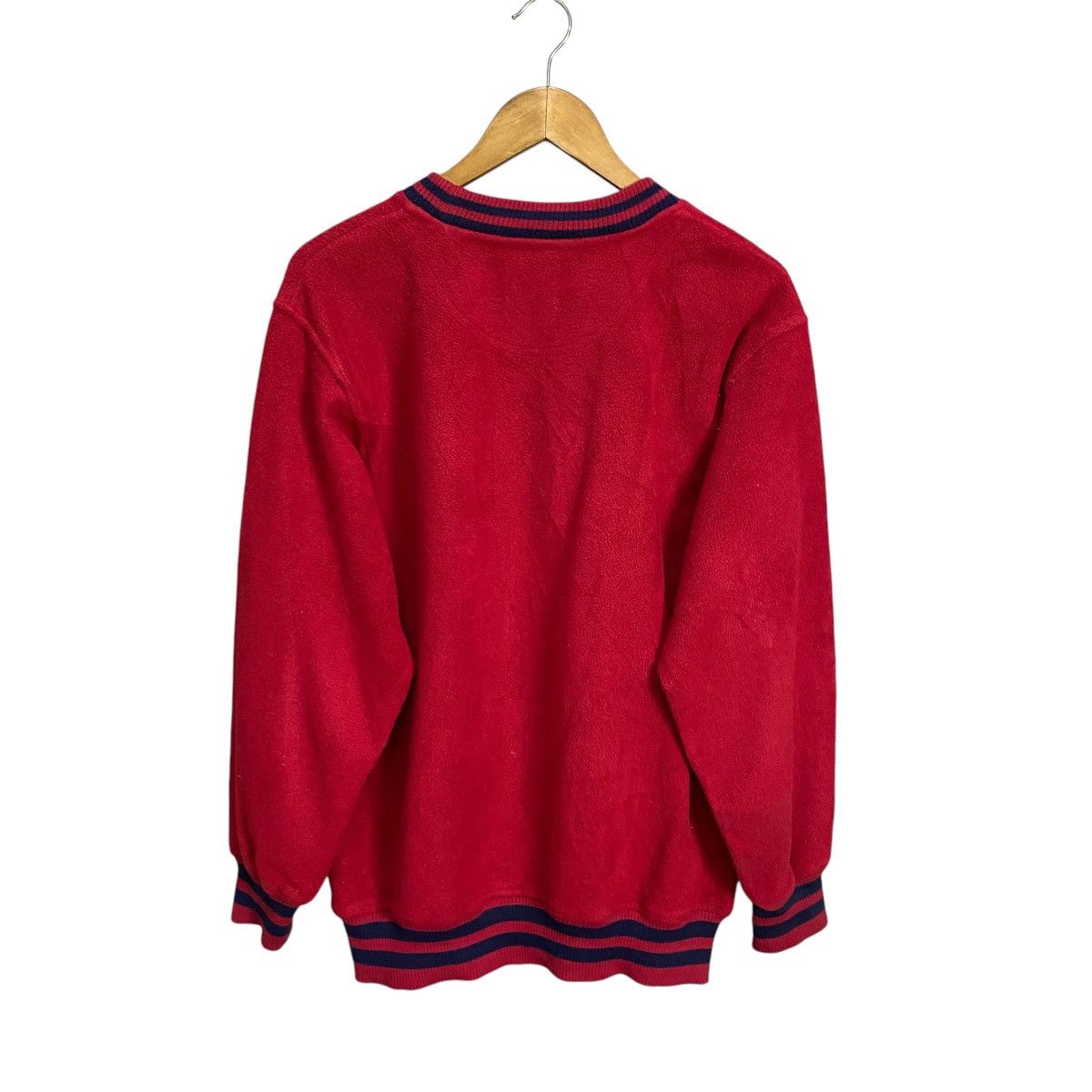 Vans × Vintage Vintage 90s Vans Big logo fleece sweat Size US L / EU 52-54 / 3 - 4 Thumbnail