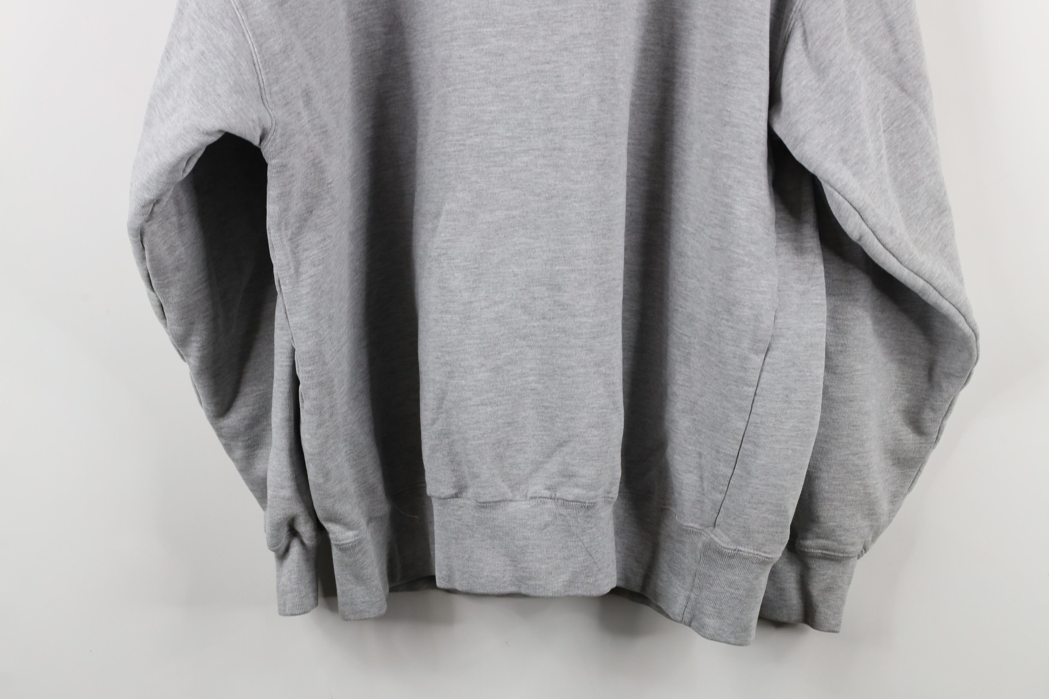 Vintage Vintage 90s Notre Dame University Crewneck Sweatshirt Gray Size US XL / EU 56 / 4 - 10 Thumbnail