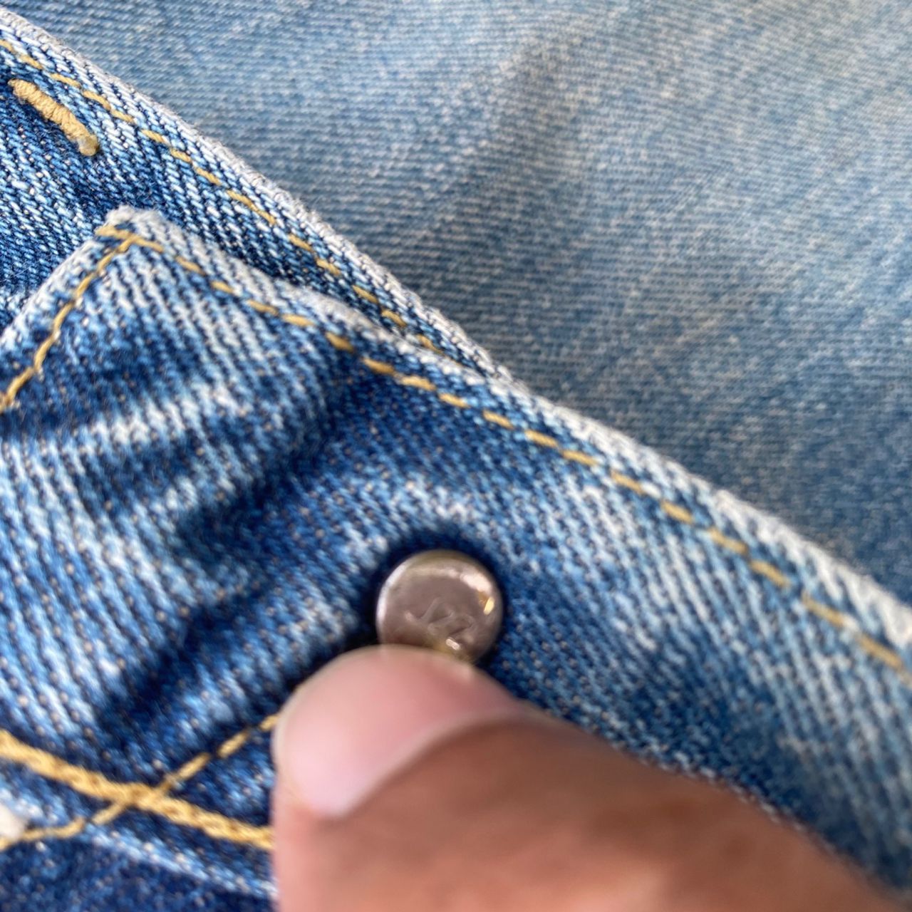 Levi's Vintage Levis 503B Big E Selvegde Redline Denim Size US 32 / EU 48 - 15 Thumbnail