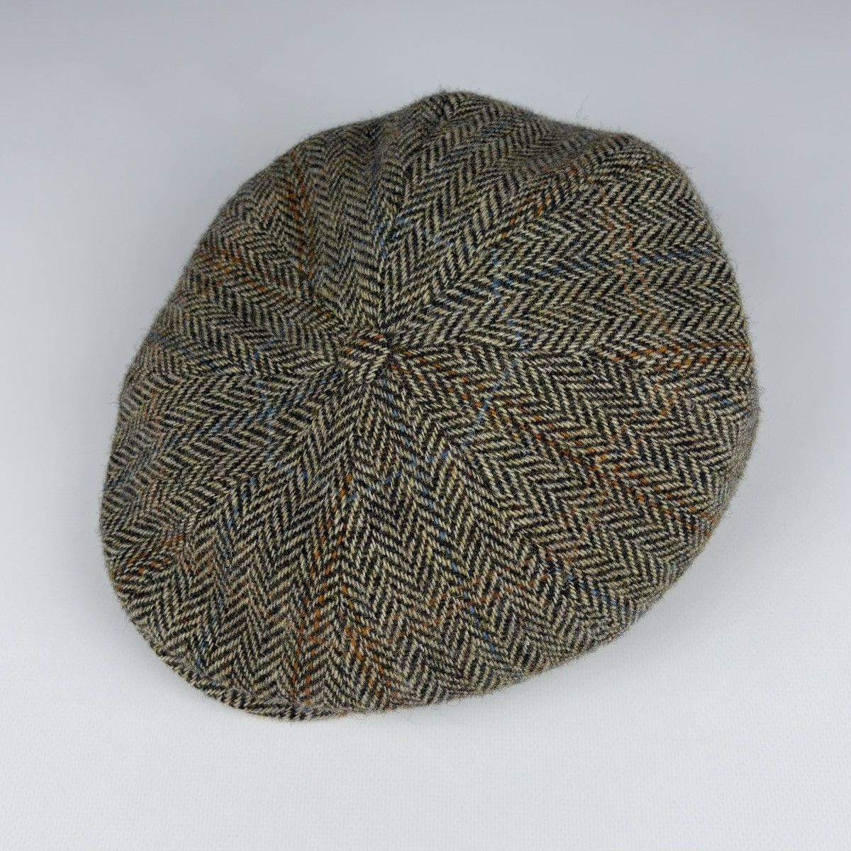 Harris Tweed Harris Tweed Vintage Wool Flat Cap Hat Size ONE SIZE - 4 Thumbnail