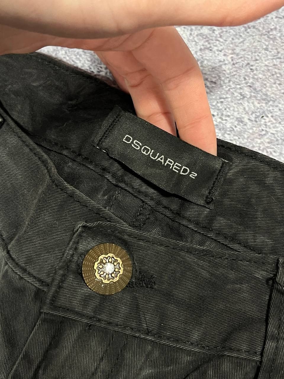 Dsquared2 Dsquared2 Paint Denim Jeans Pants y2k goth rave japan spider Size US 30 / EU 46 - 9 Thumbnail