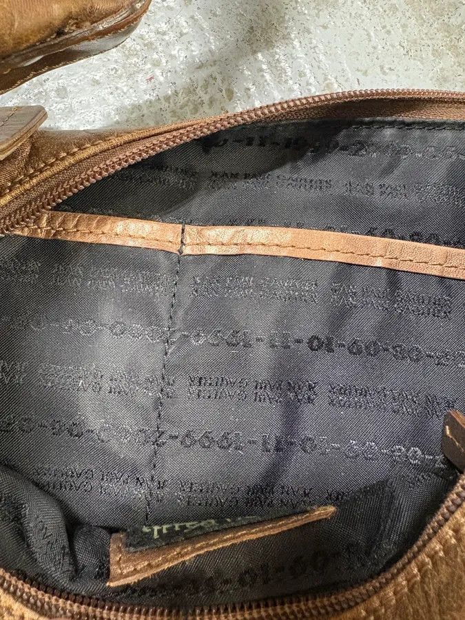 Designer × Jean Paul Gaultier × Vintage FW1999 Jean Paul Gaultier Marlene Dietrich Golden Brown Leather Bag Size ONE SIZE - 7 Thumbnail