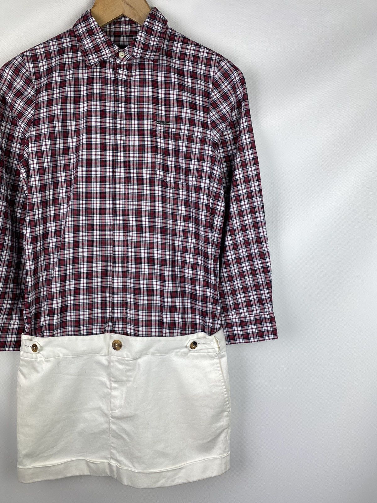 Dsquared2 Dsquared2 ladies plaid shirt dress size 40 Size S / US 4 / IT 40 - 3 Thumbnail