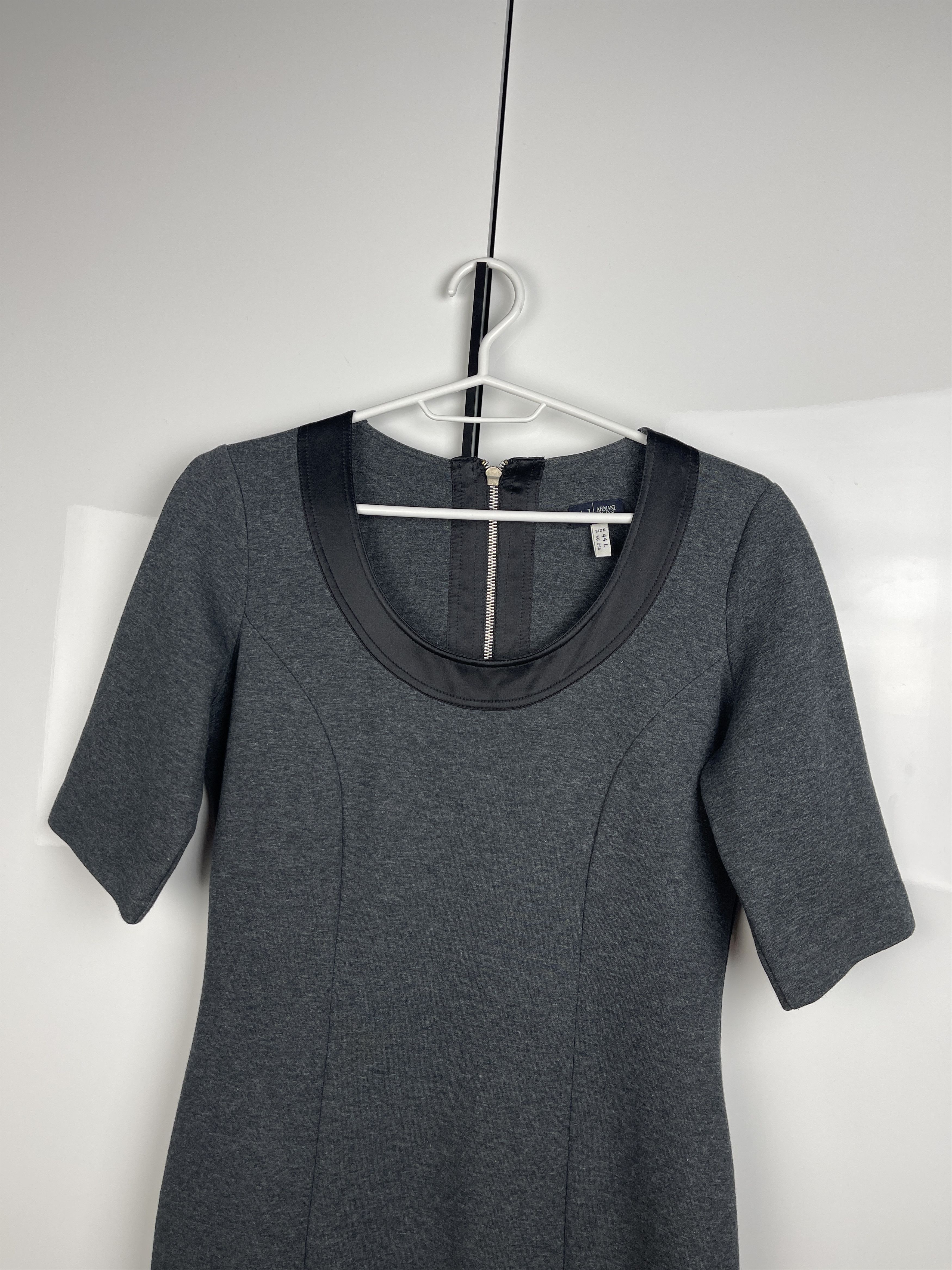 Armani Armani Jeans Vintage Cotton Dress Size L / US 10 / IT 46 - 4 Thumbnail