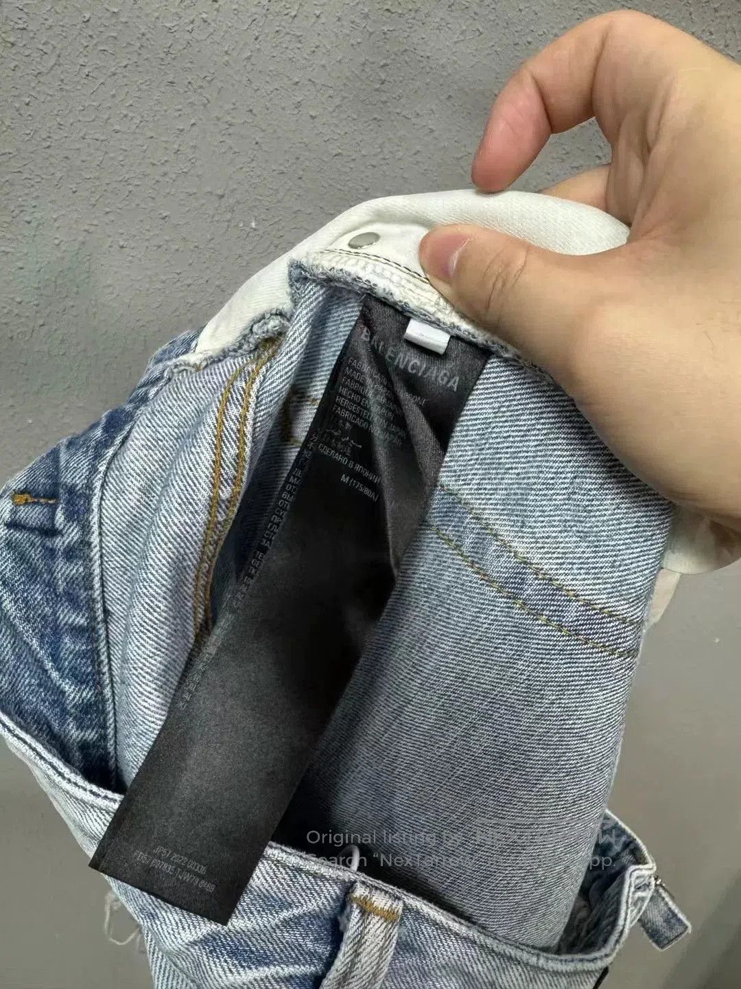 Balenciaga balenciaga distressed denim shorts size m. Size US 30 / EU 46 - 4 Thumbnail