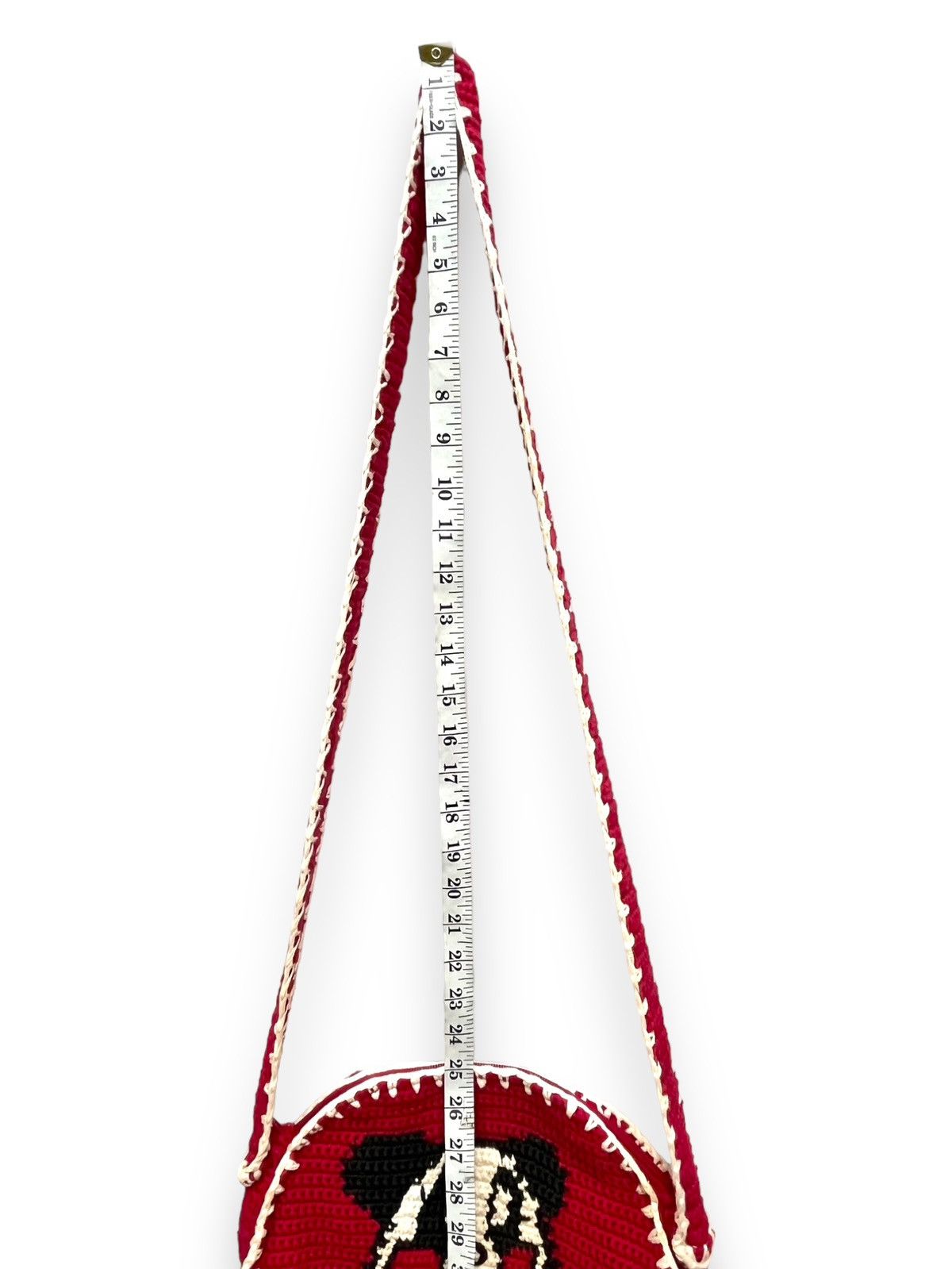Super Lovers 🔥 MERRY SUPER LOVERS JAPAN Crochet Knitted Round Sling Bag Size ONE SIZE - 15 Thumbnail