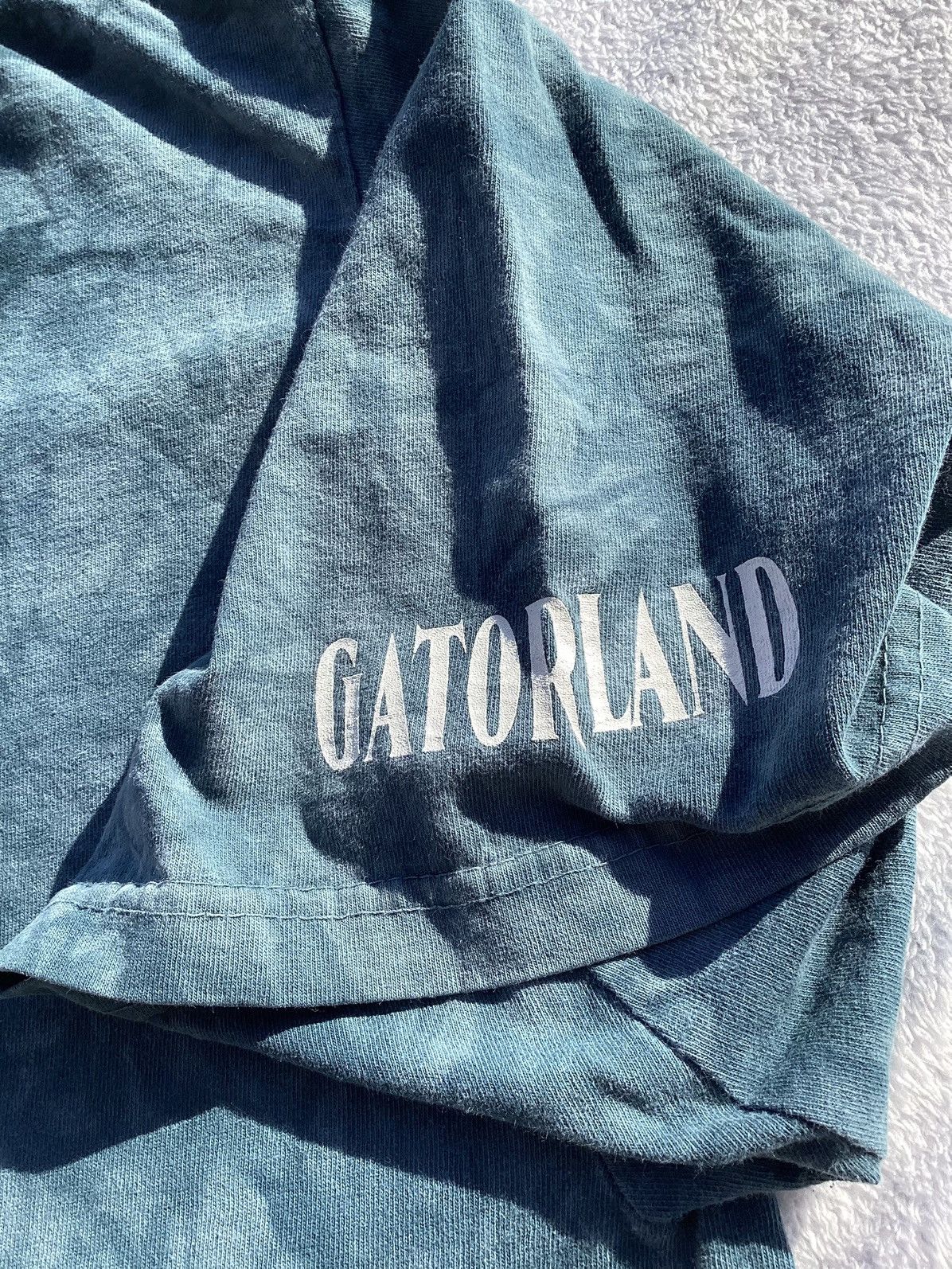 Delta Vintage 90s gator land alligator all over print T-shirt Size US XL / EU 56 / 4 - 3 Thumbnail