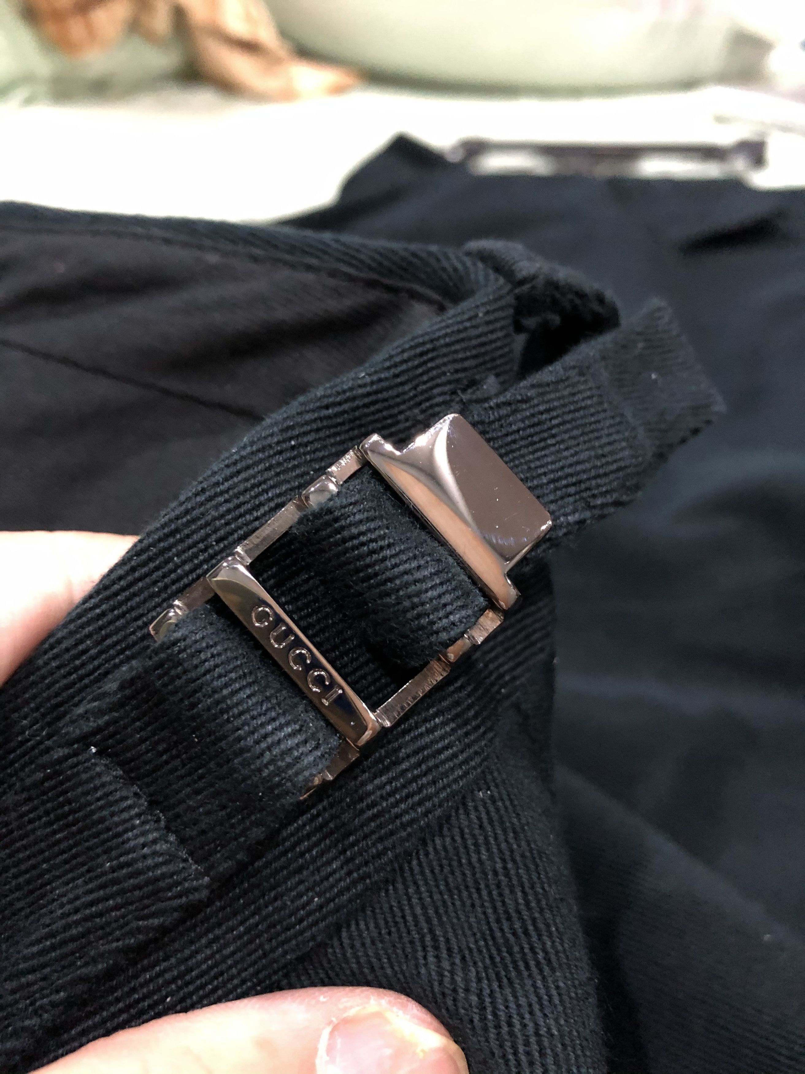 Gucci Vintage Gucci 90s By Tom Ford Heavy Cotton Cargo Pants Size US 33 - 10 Thumbnail