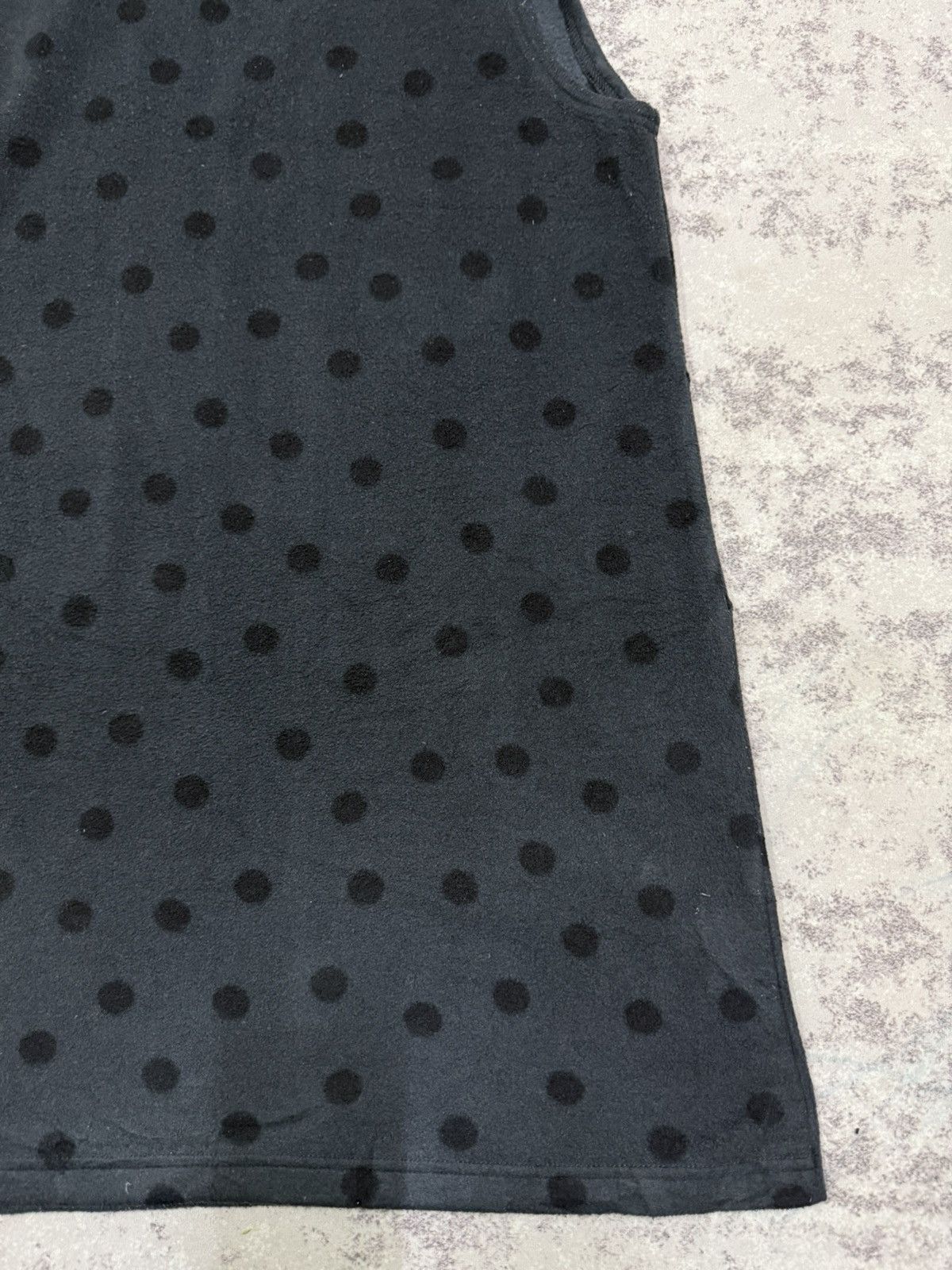 Yohji Yamamoto Y’s for living polkadot turtle neck fleece tunic dress Size M / US 6-8 / IT 42-44 - 15 Thumbnail