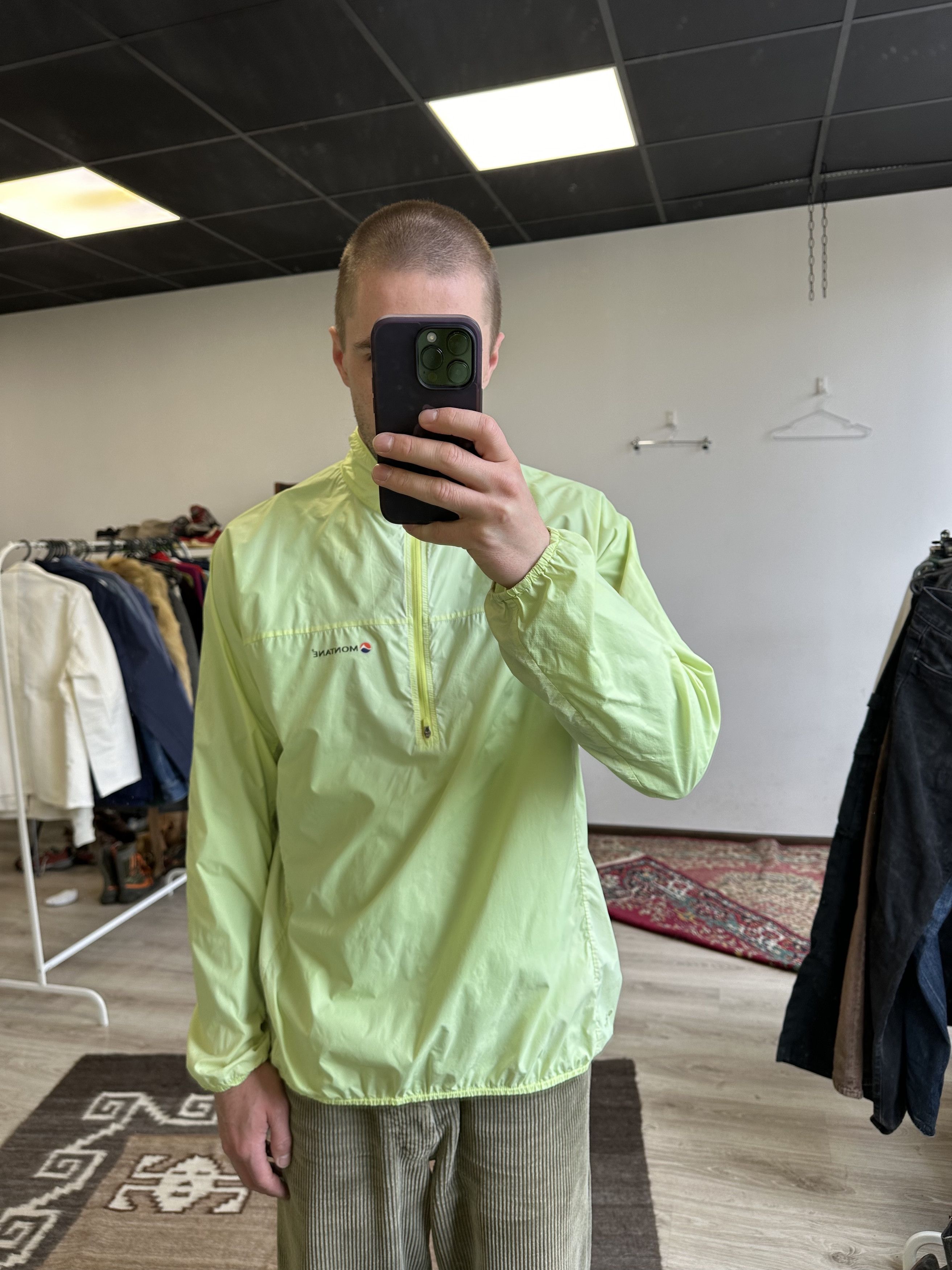 Montane Montan Pertex Nylon Windbreaker Jacket 6730AC Size US XL / EU 56 / 4 - 1 Thumbnail