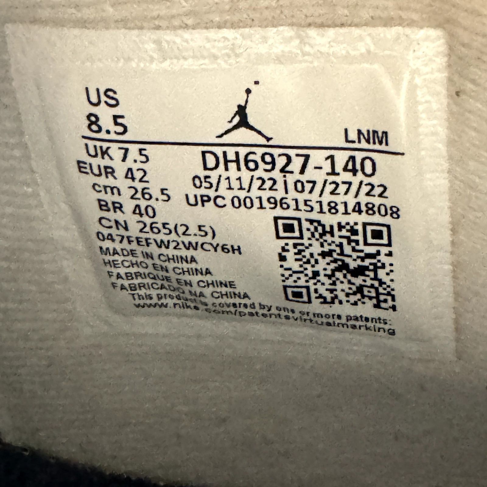 Jordan Brand × Nike Size 8.5 - Nike Air Jordan 4 Retro Midnight Navy Men's Shoes Size US 8.5 / EU 41-42 - 7 Thumbnail