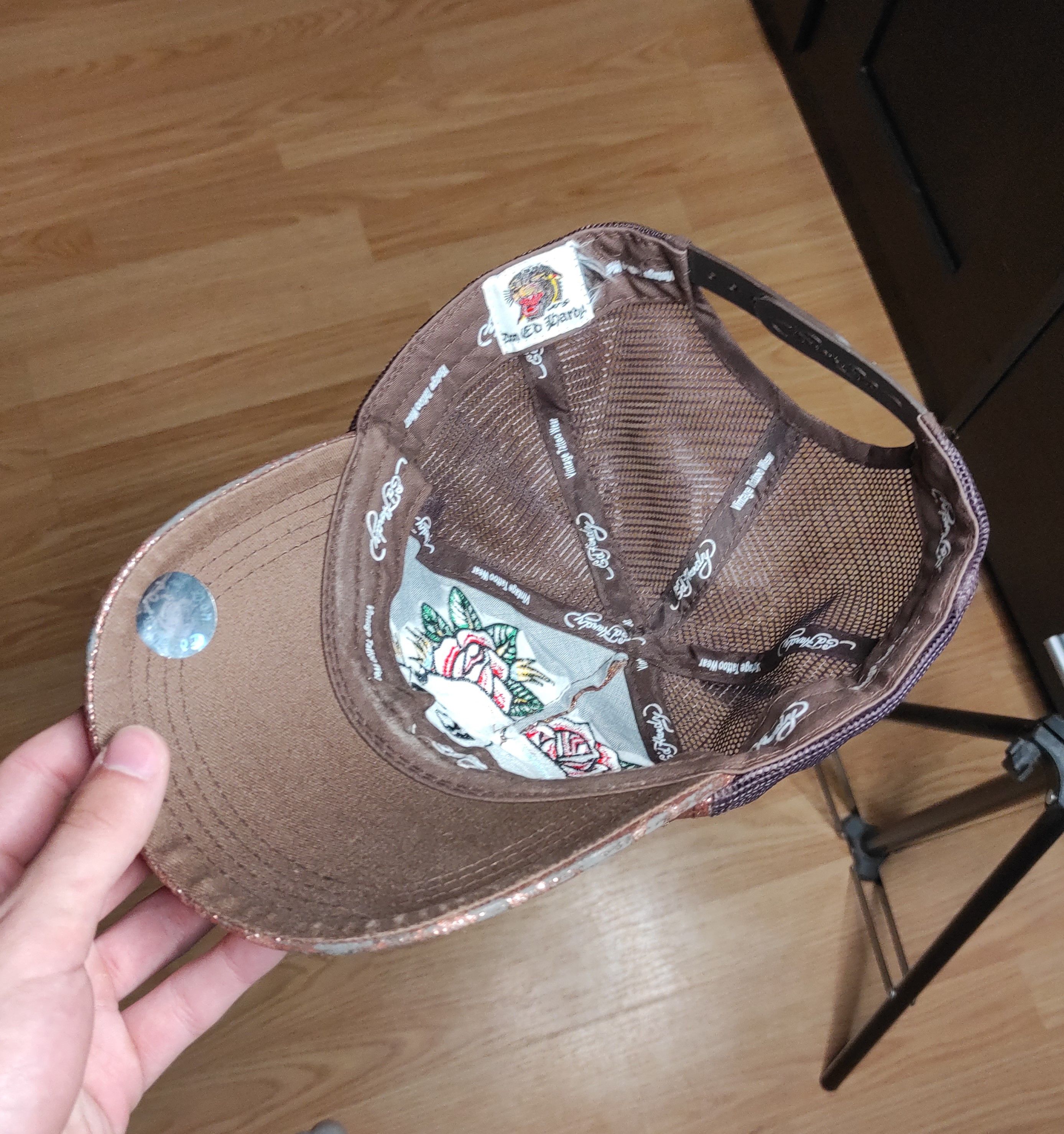 Ed Hardy **Ed Hardy Golden Skull Cap** Size ONE SIZE - 4 Thumbnail