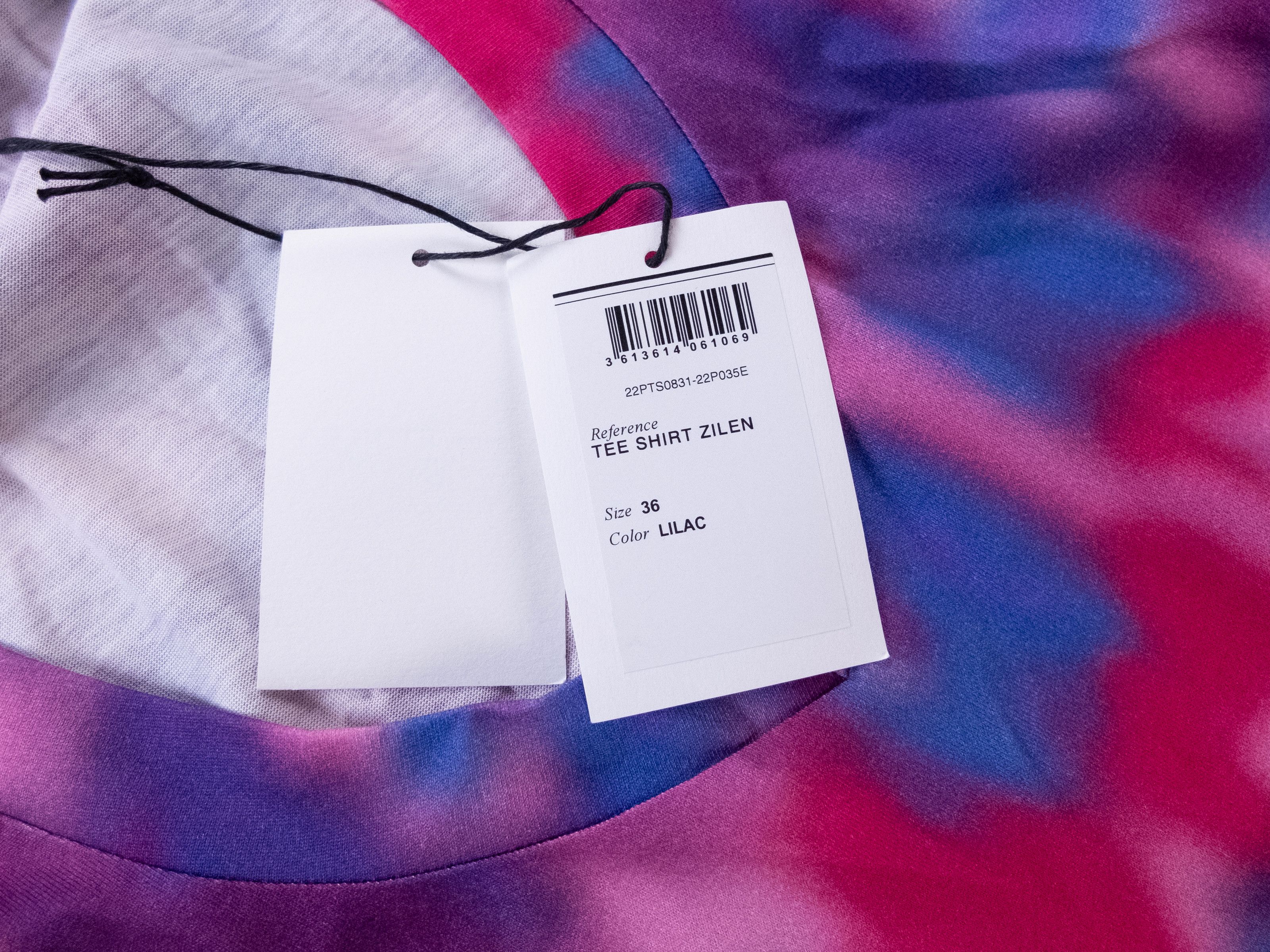 Isabel Marant Etoile ISABEL MARANT ETOILE Zilen purple lilac tie dye t-shirt top Size S / US 4 / IT 40 - 7 Thumbnail
