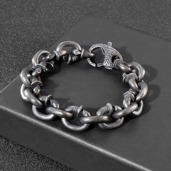 Jewelry Heavy Chain Bracelet Size ONE SIZE - 1 Thumbnail