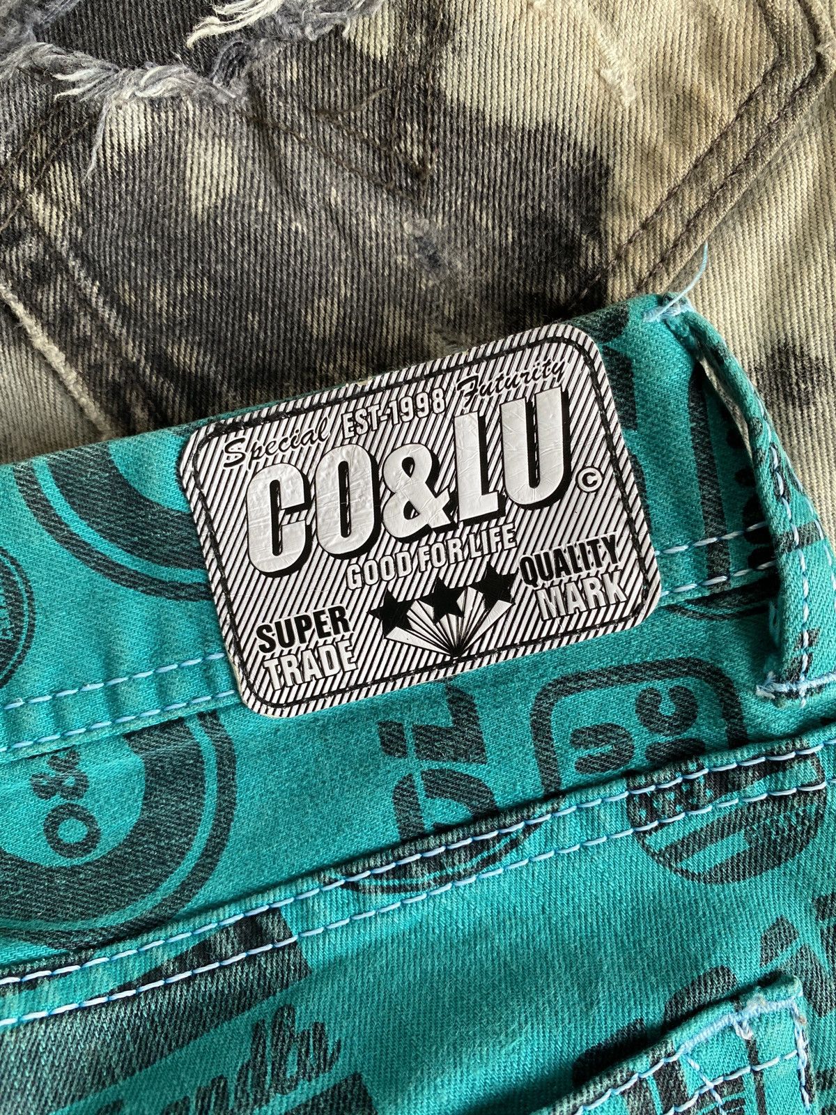 Hysteric Glamour × Japanese Brand Japanese Brand Co & Lu Fullprint Design Denim Size US 30 / EU 46 - 15 Thumbnail