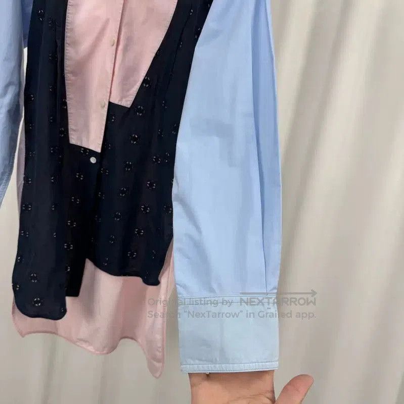 Loewe Loewe Multicolor Embroidered Long Sleeve Shirt . Size XS / US 0-2 / IT 36-38 - 4 Thumbnail