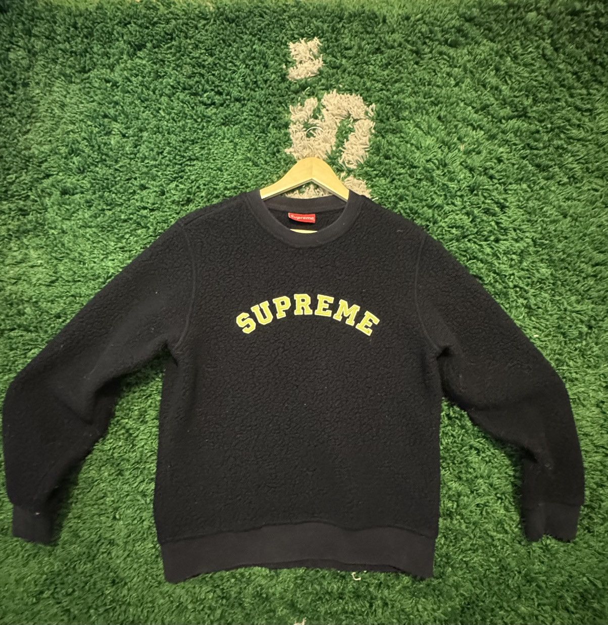 Supreme Supreme Polartec Deep Pile Crewneck Size US M / EU 48-50 / 2 - 3 Thumbnail