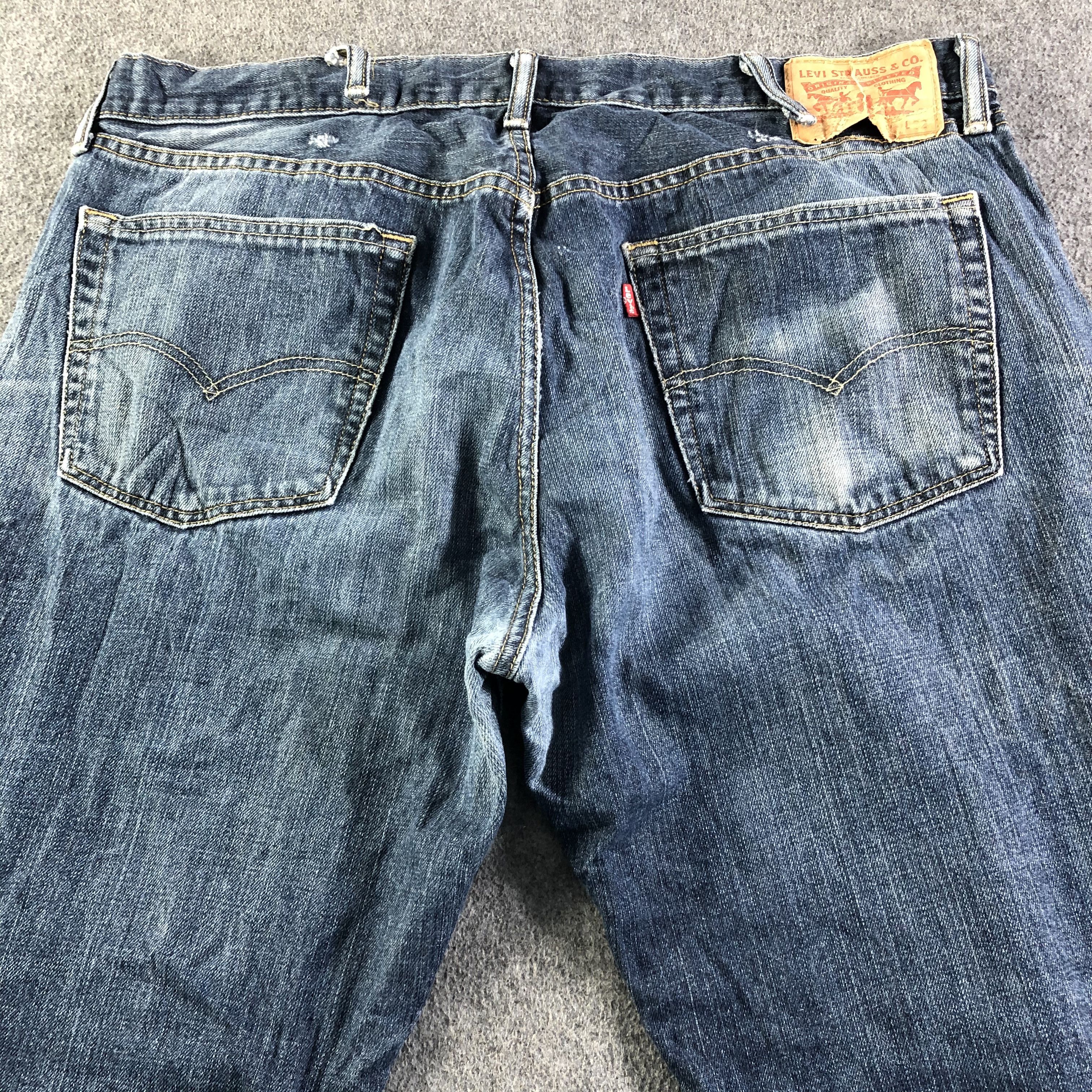 Levi's Vintage Blue Wash Levis 559 Jeans-J4104 Size US 39 - 4 Thumbnail