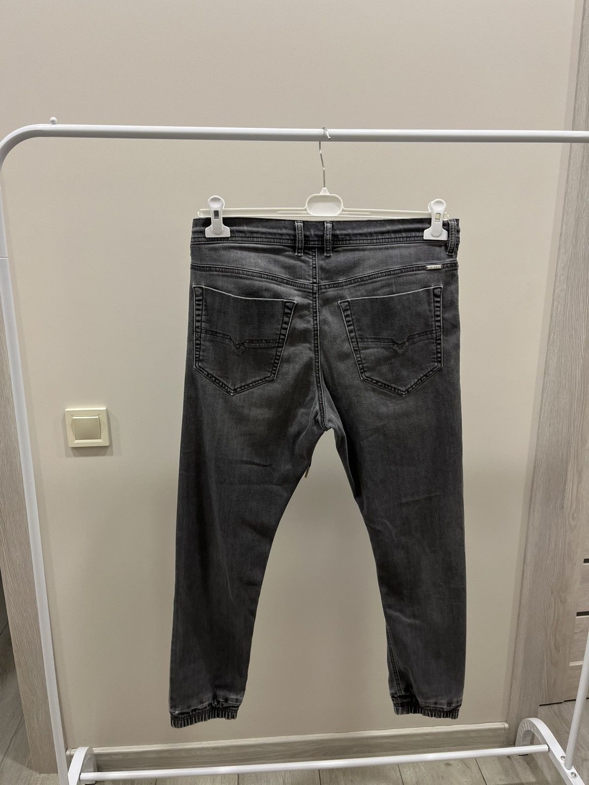 Diesel Vintage Diesel Jeans Duff Straight Fit Grey Streetwear Size US 31 - 3 Thumbnail