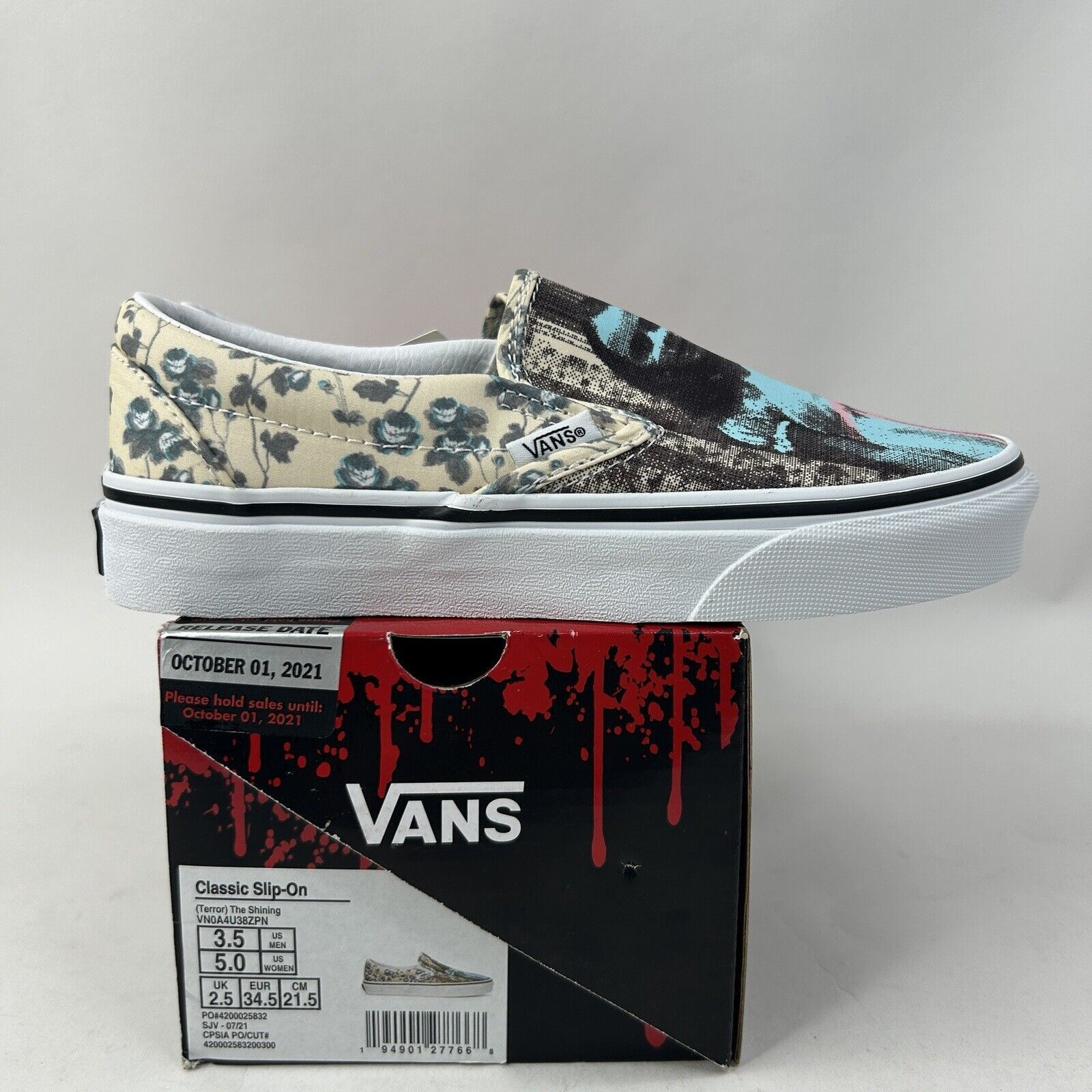 Vans Vans x House Of Terror Classic Slip-On “The Shining” 2024 Size US 5 / IT 35 - 3 Thumbnail