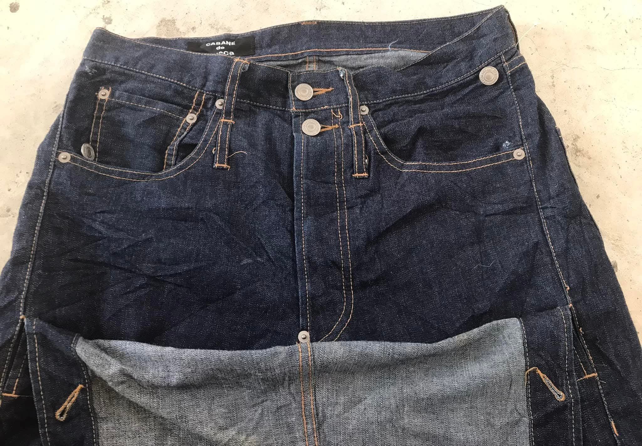 CABANE de ZUCCa Vintage Cabane De Zucca Redline Jeans, rare Size US 31 - 7 Thumbnail