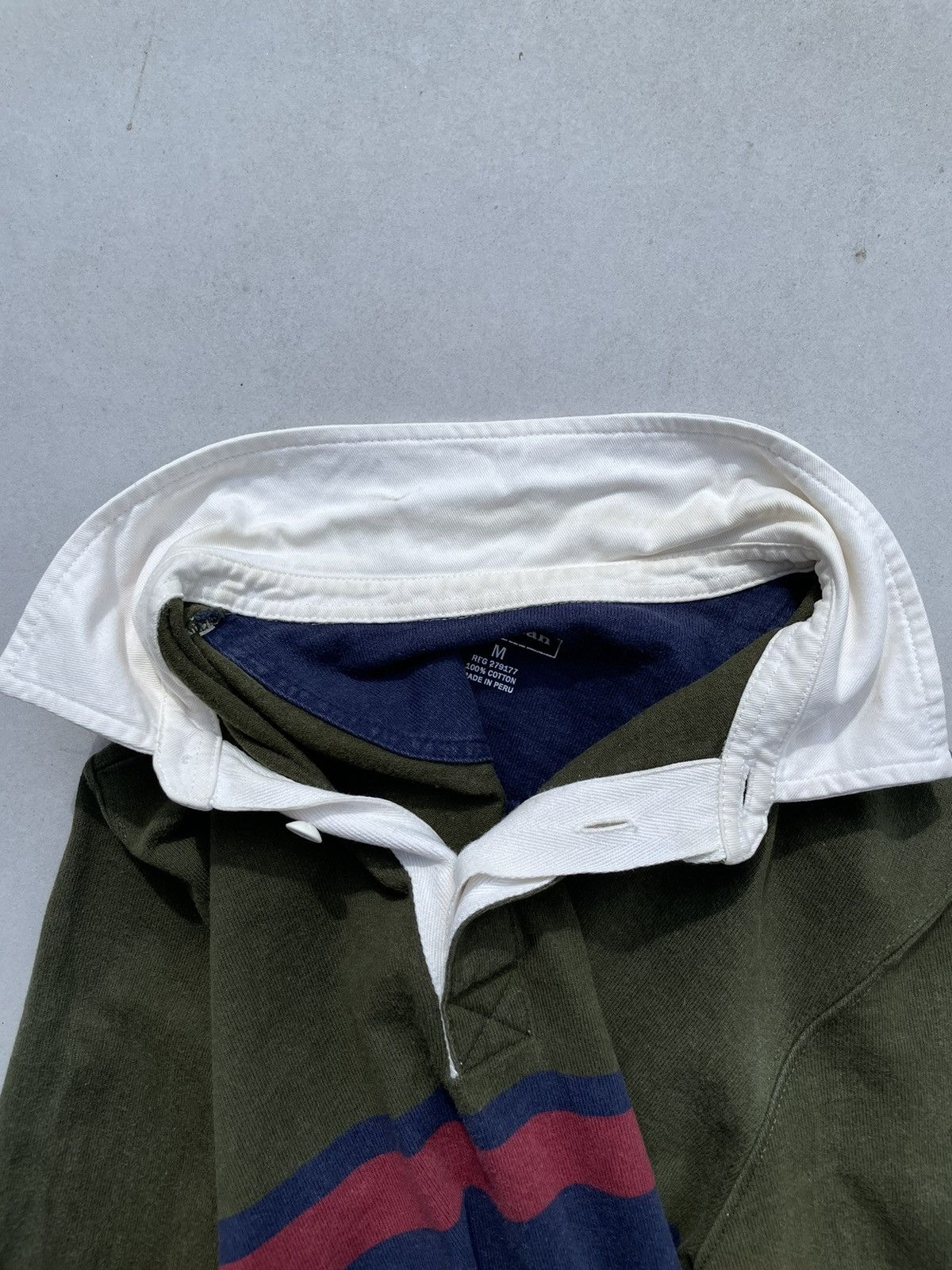 L.L. Bean L.L Bean Long Sleeve Rugby Polo Size US M / EU 48-50 / 2 - 9 Thumbnail