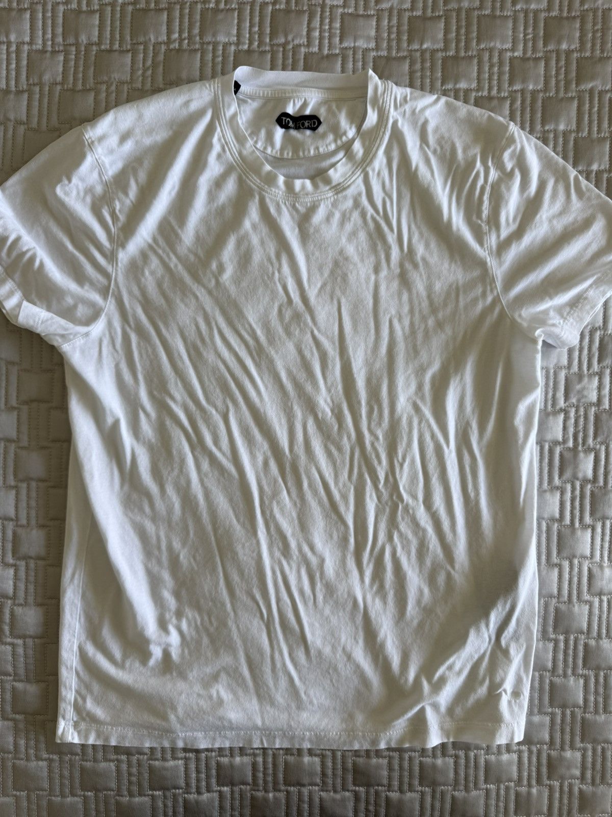 Tom Ford White T-shirt size 46 S