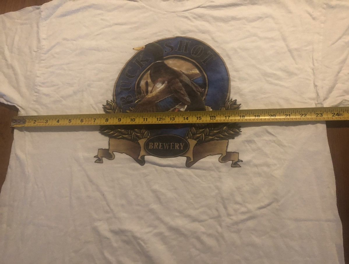 Vintage Vintage 90s Buckshot Brewery T Shirt S/XL Size US XL / EU 56 / 4 - 6 Thumbnail