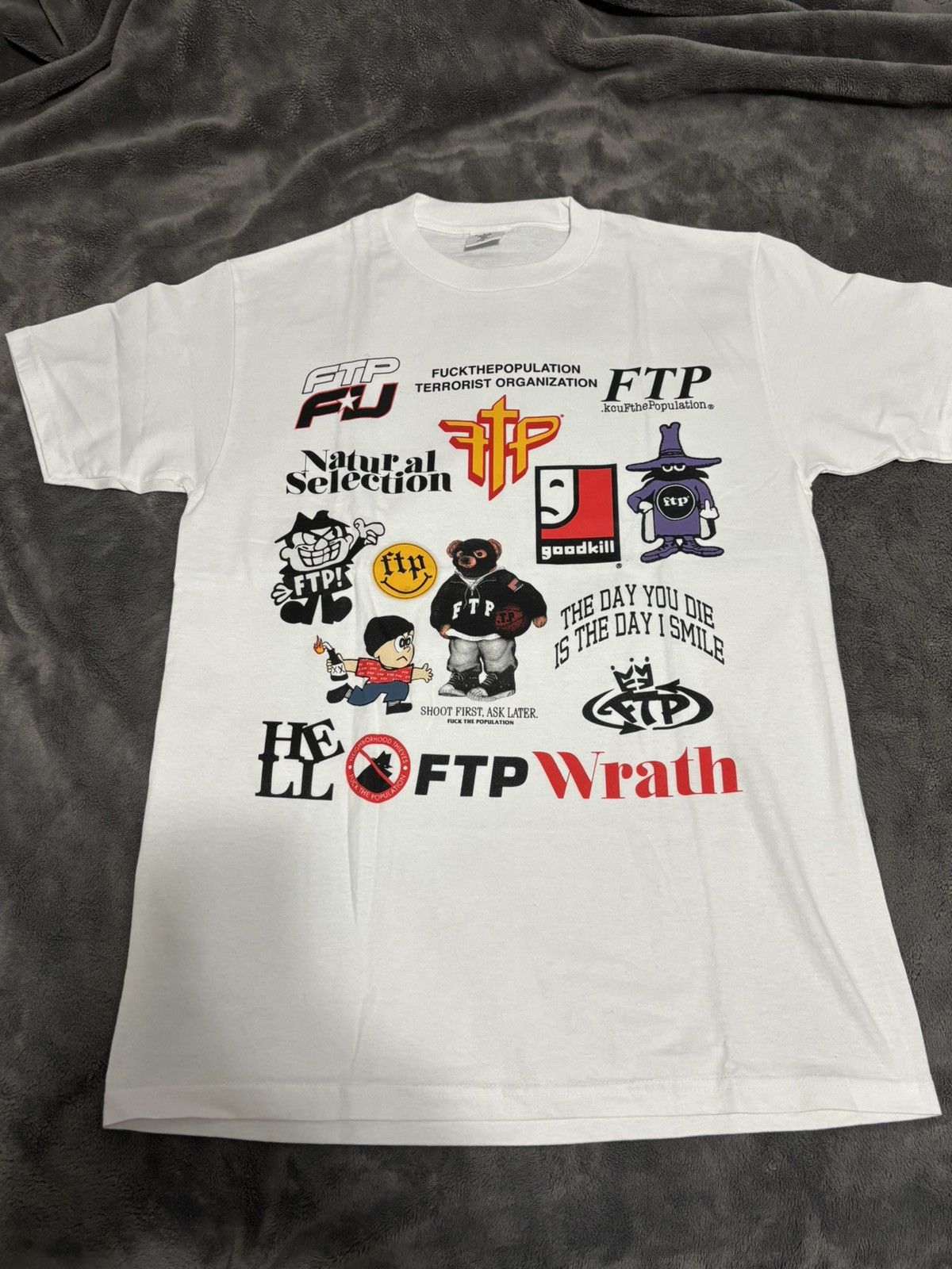 Fuck The Population FTP 10yrs Archive Tee Size US M / EU 48-50 / 2 - 1 Thumbnail