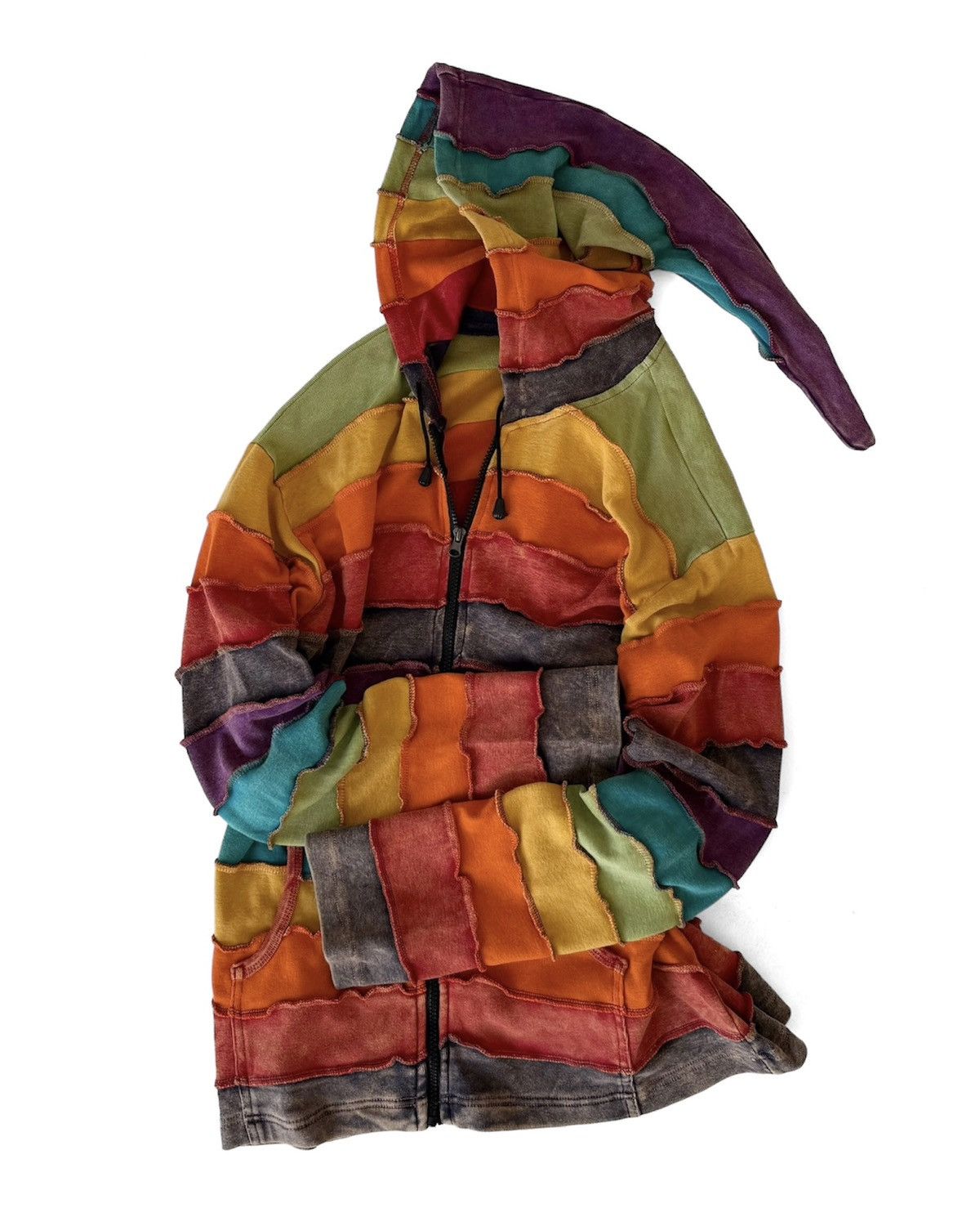 Vintage VINTAGE NEPAL RAINBOW SWEATER Size US XL / EU 56 / 4 - 1 Thumbnail