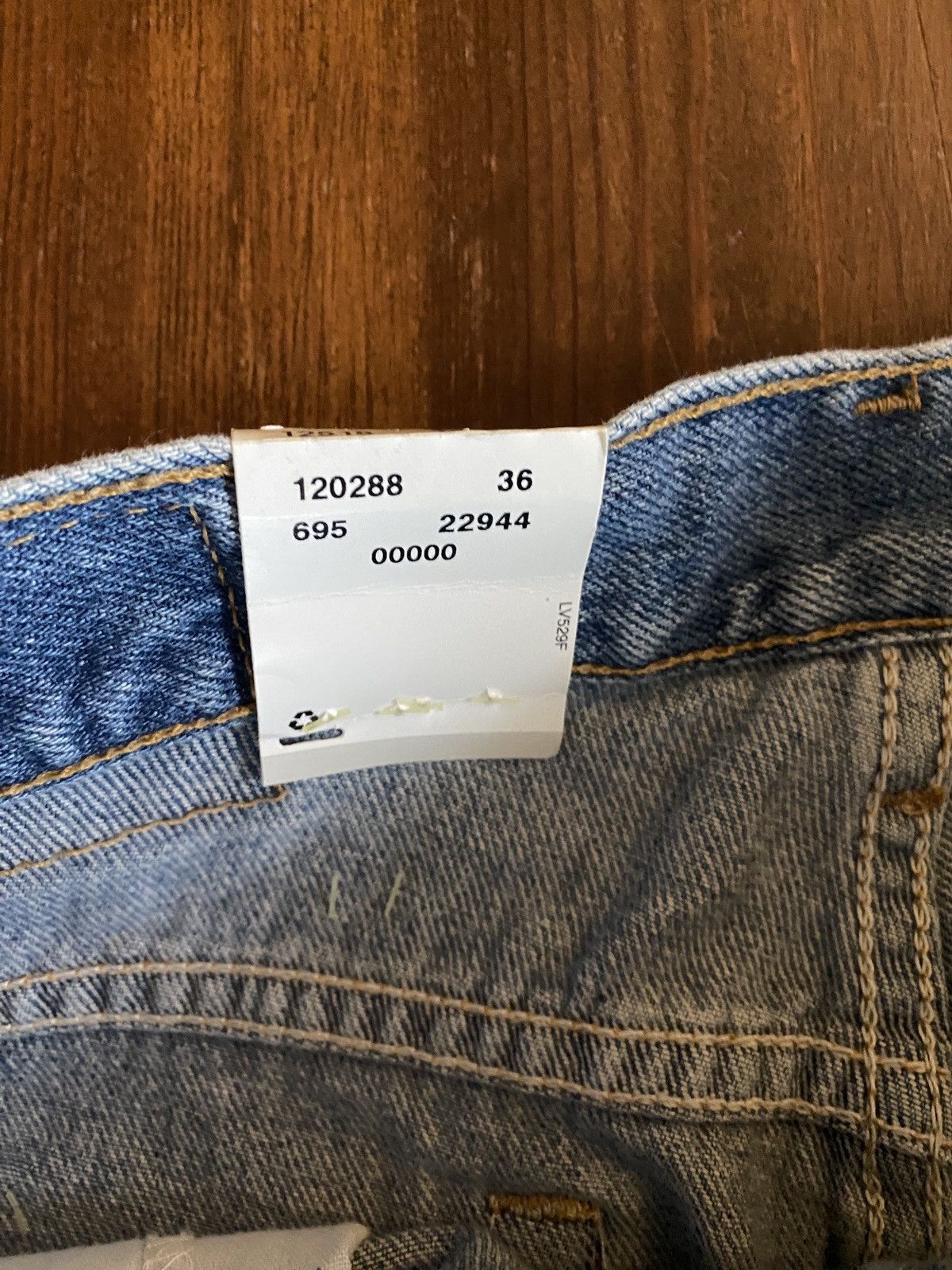 Levi's Vintage NWT ‘02 Levi’s 515 Low Rise Bootcut Denim Jean 32x28 Size 32" / US 10 / IT 46 - 19 Thumbnail