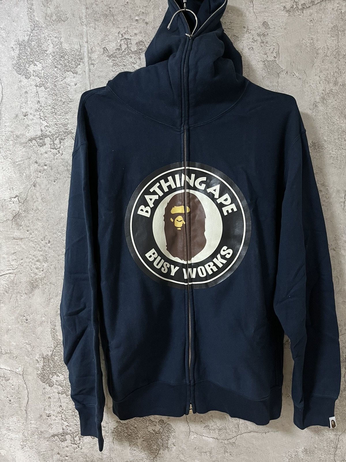 Bape Bape Archive Busy Work Full Zip-Up Hoodie Size US L / EU 52-54 / 3 - 2 Thumbnail