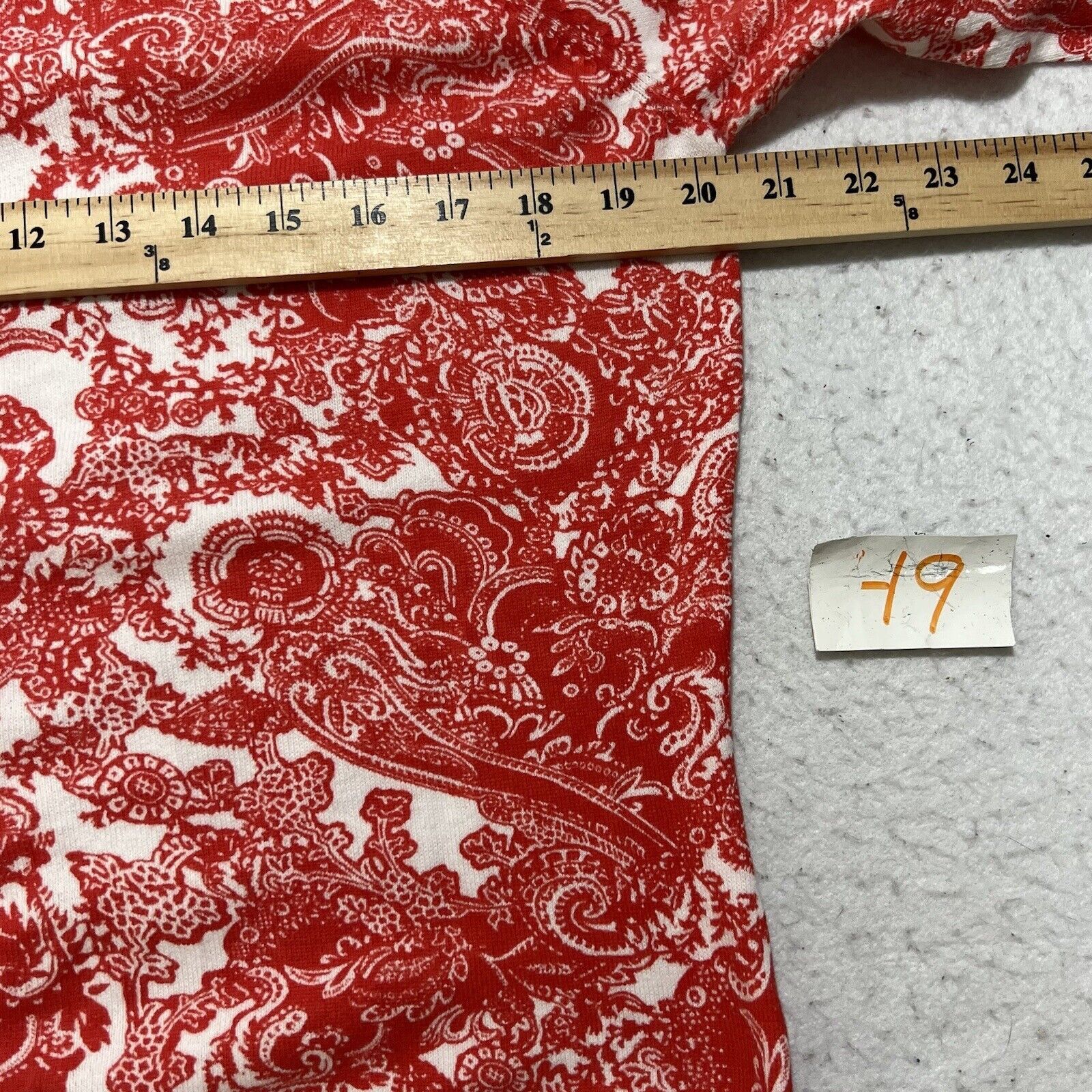 Joe Freshgoods Joe Fresh Button Down Cardigan Paisley 3/4 Sleeve Sweater Size L / US 10 / IT 46 - 7 Thumbnail