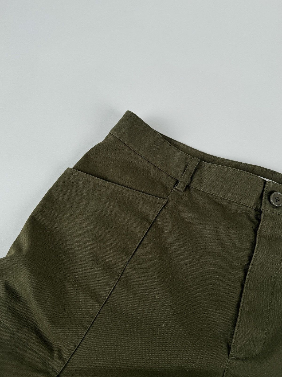 Helmut Lang Helmut Lang Green Cargo Pants Size US 36 / EU 52 - 4 Thumbnail