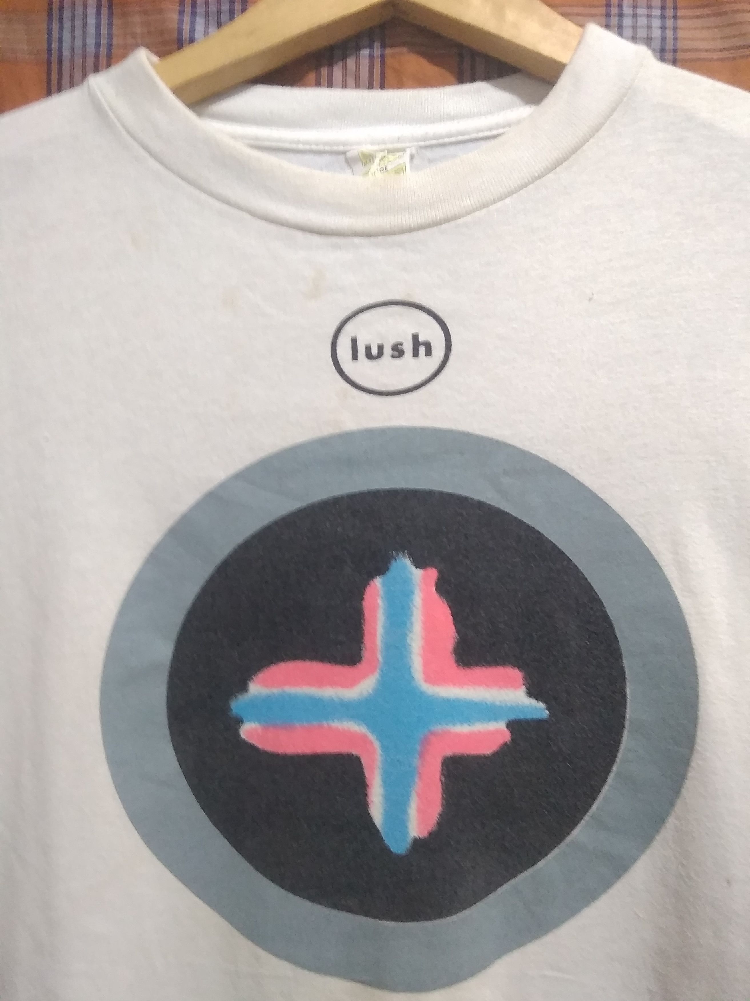 Band Tees OG Vtg 91 LUSH Shoegaze Cocteau twins my bloody valentine Size US XL / EU 56 / 4 - 1 Thumbnail