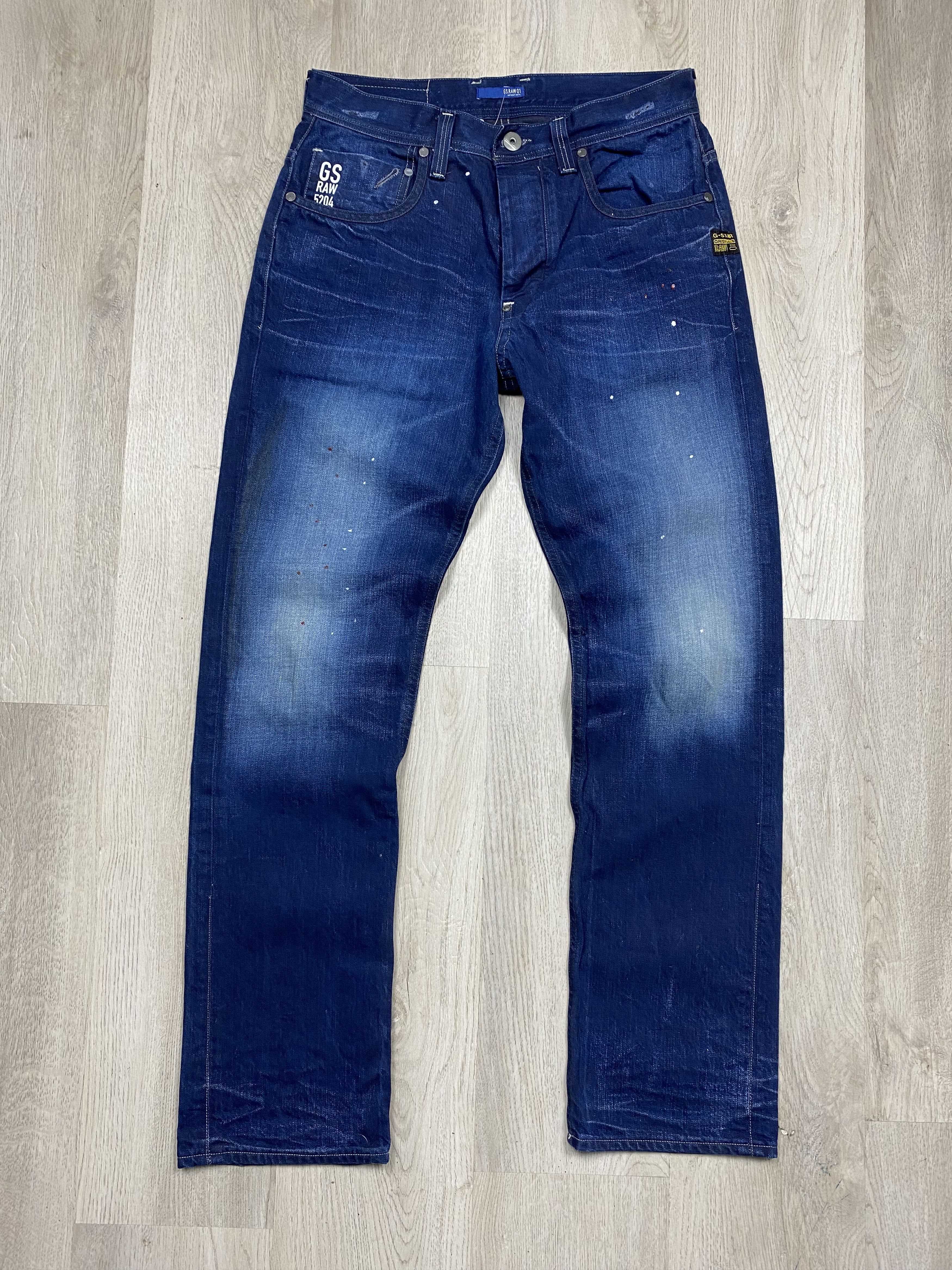 G-Star G Star Raw Mens Attacc Straight Denim Pants Jeans Size US 31 - 1 Thumbnail