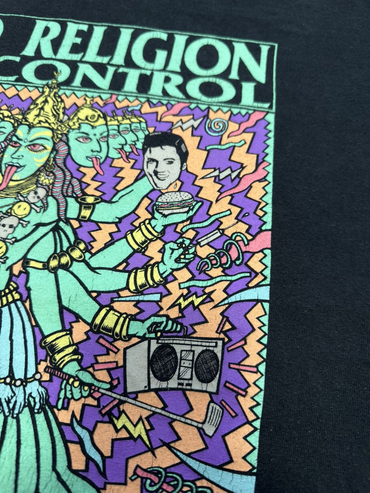 Band Tees × Vintage Bad Religion No Control T Shirt Frank Kozik Hardcore Punk Size US L / EU 52-54 / 3 - 9 Thumbnail