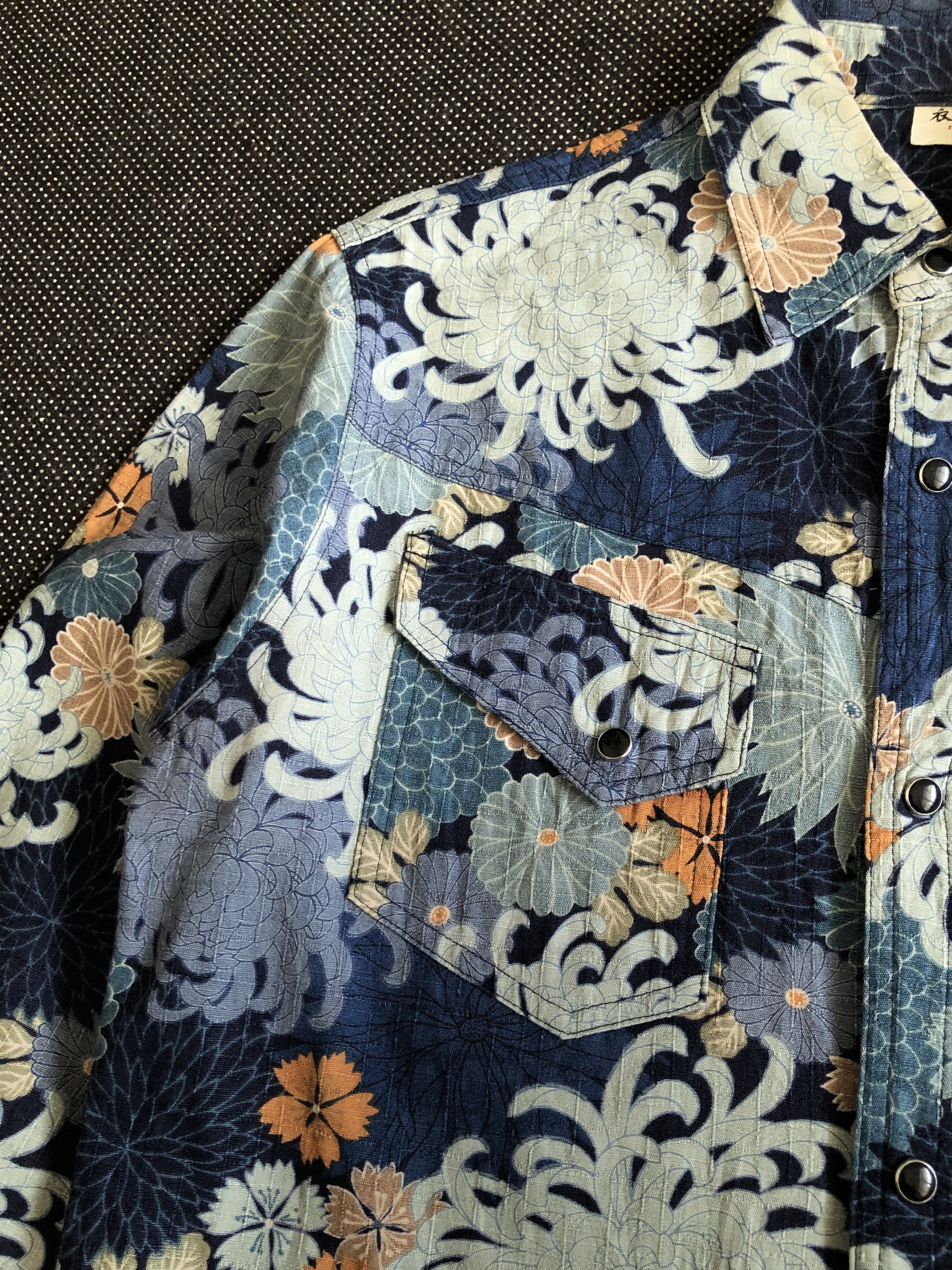 Japanese Brand RARE🔥VINTAGE JAPAN’S NEO CLOTHING FLORAL PRINT COTTON TWILL Size US M / EU 48-50 / 2 - 6 Thumbnail