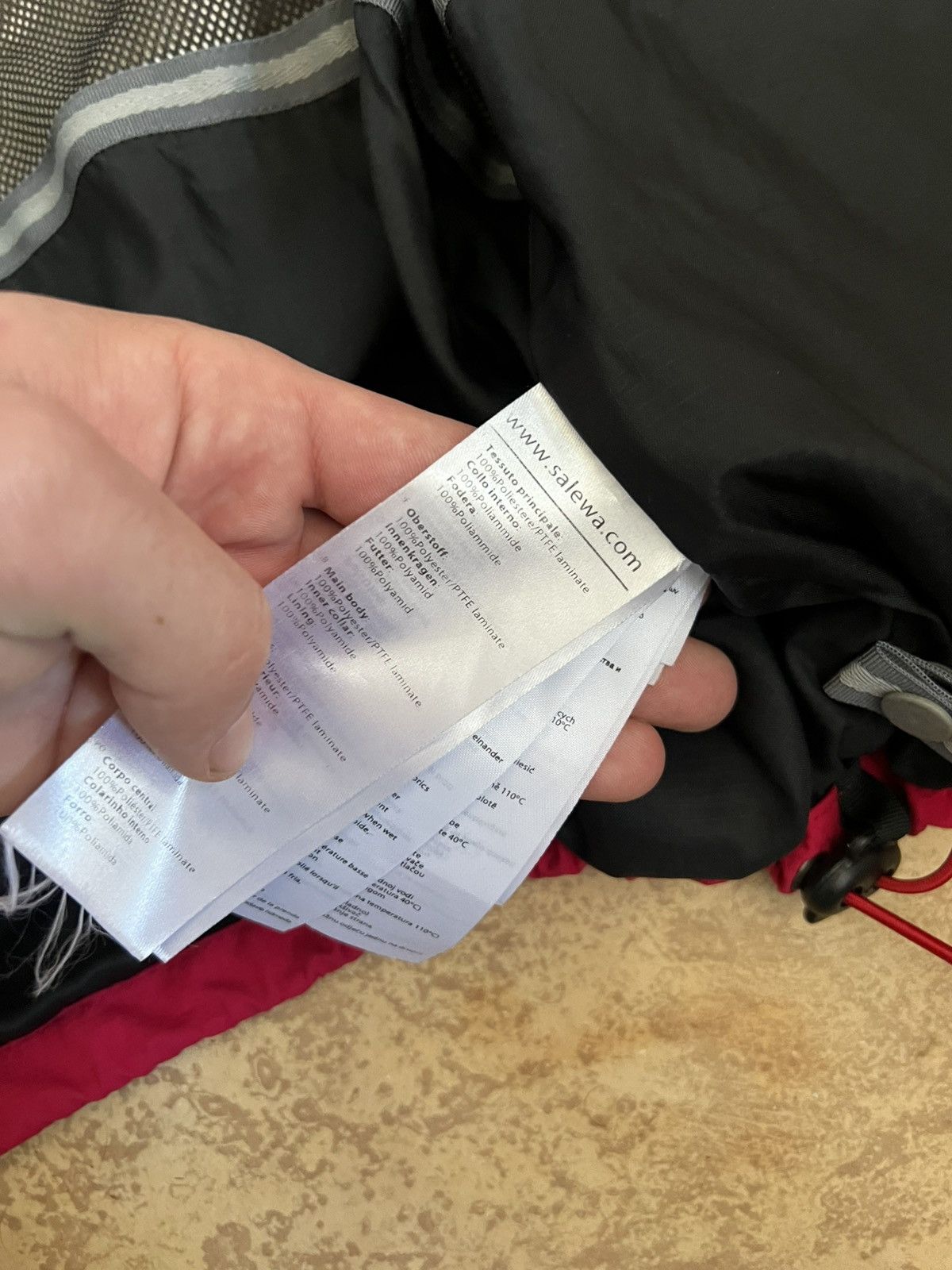 SALEWA windbreaker Salewa Mountain Technology Gore-Tex Size US L / EU 52-54 / 3 - 6 Thumbnail