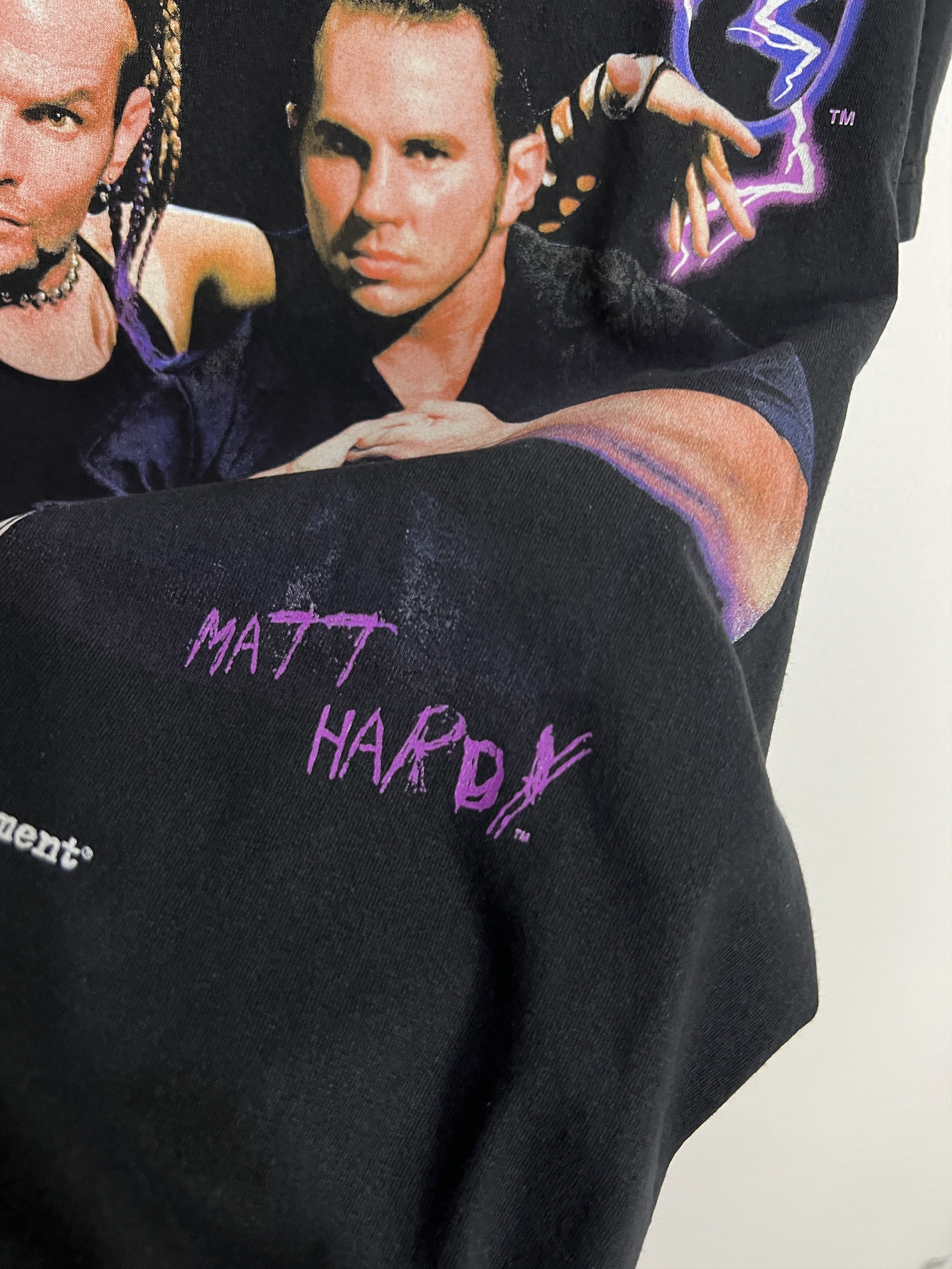 Vintage The Hardys WWE Wrestling Shirt Jersey Tee Hype Over Print Size US M / EU 48-50 / 2 - 5 Thumbnail