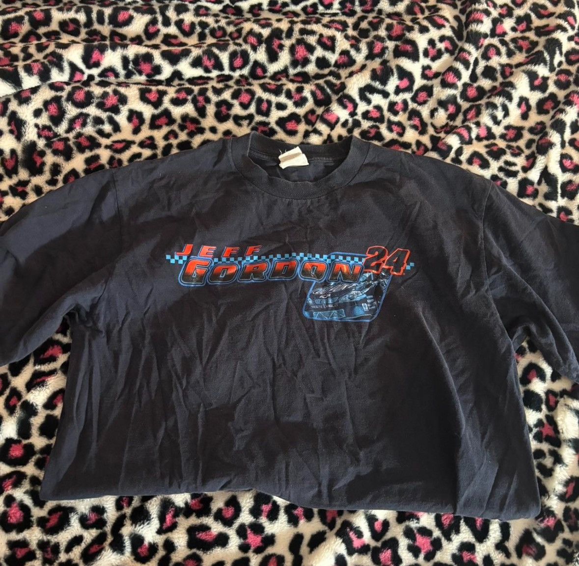 Vintage vintage jeff gordon tee Size US XL / EU 56 / 4 - 1 Thumbnail